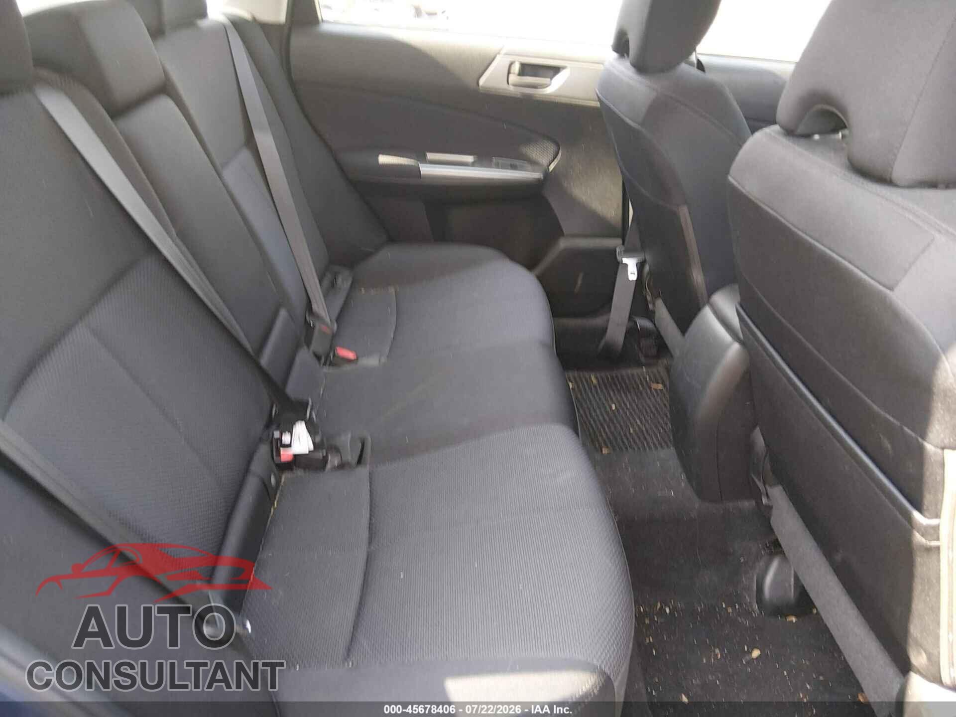 SUBARU FORESTER 2012 - JF2SHABCXCH409435