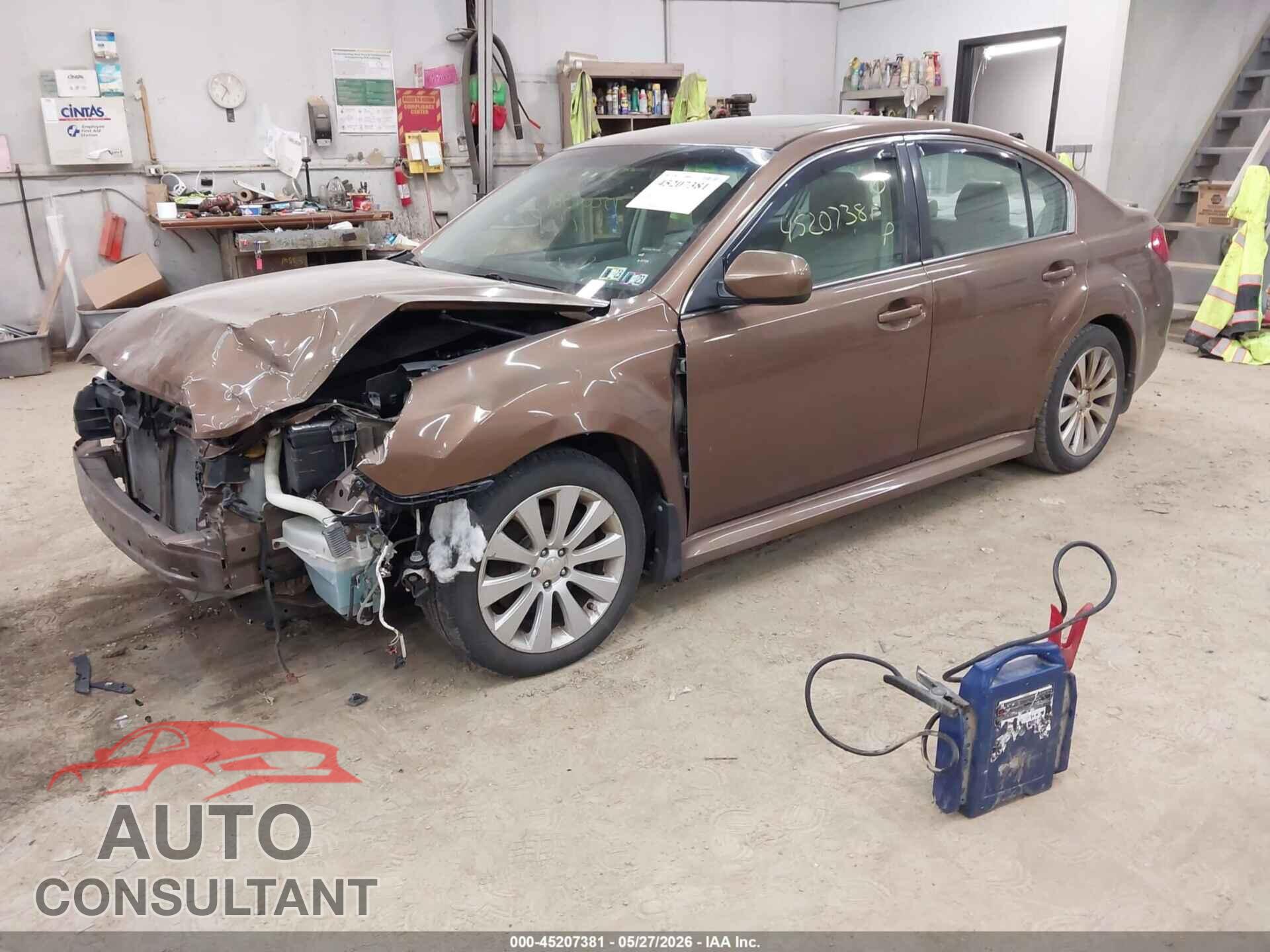 SUBARU LEGACY 2011 - 4S3BMDK62B2224187