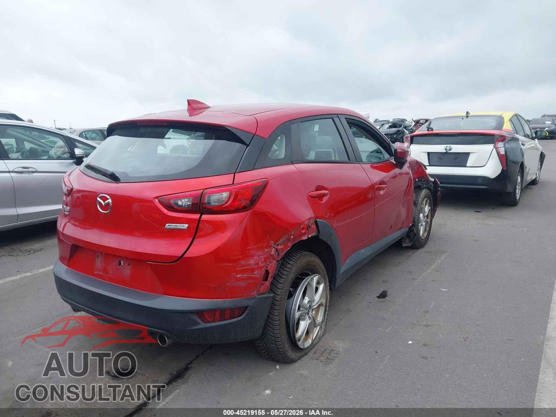MAZDA CX-3 2016 - JM1DKFC76G0128910