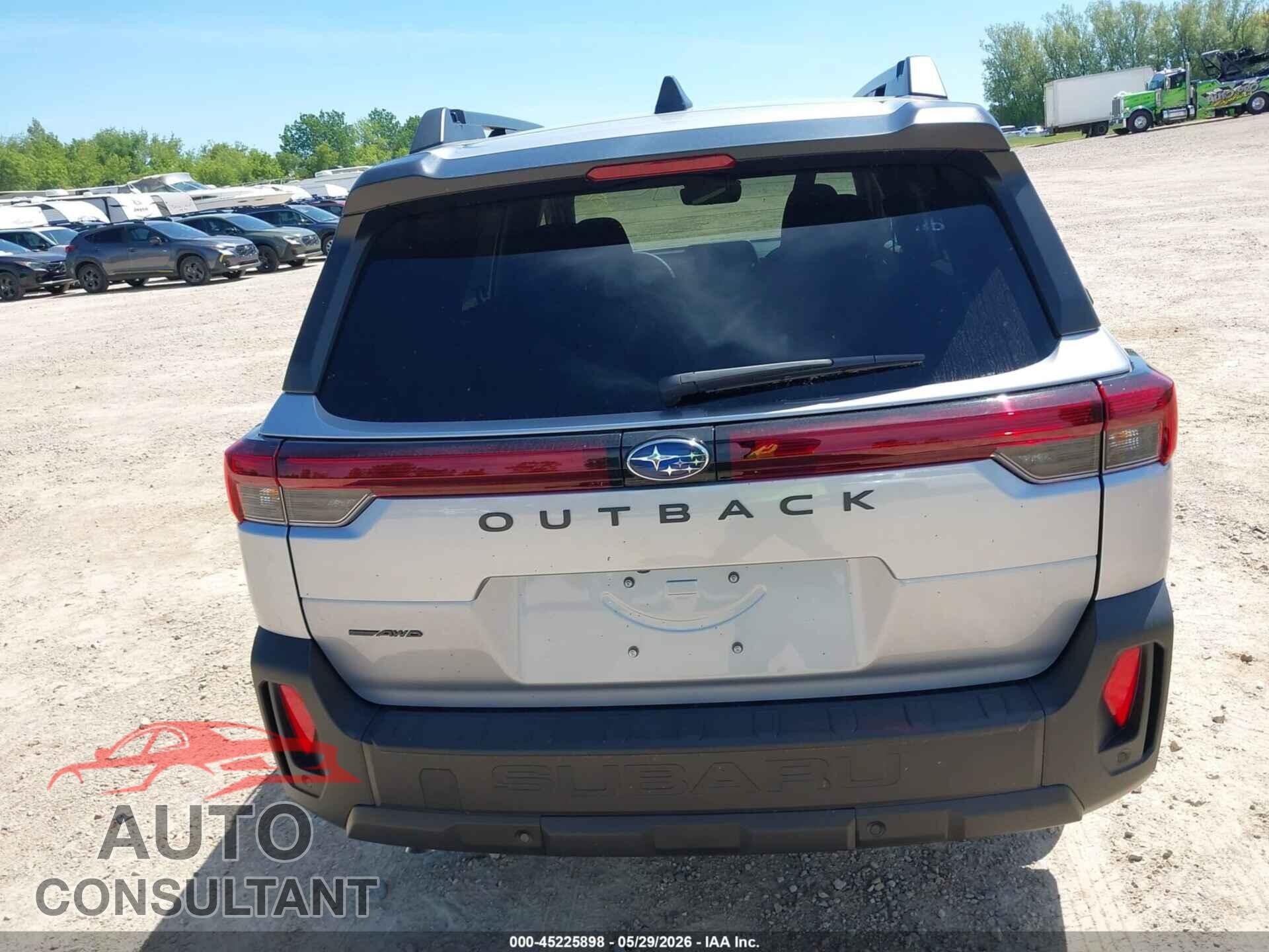SUBARU OUTBACK 2026 - JF2BUPBD2TY493872