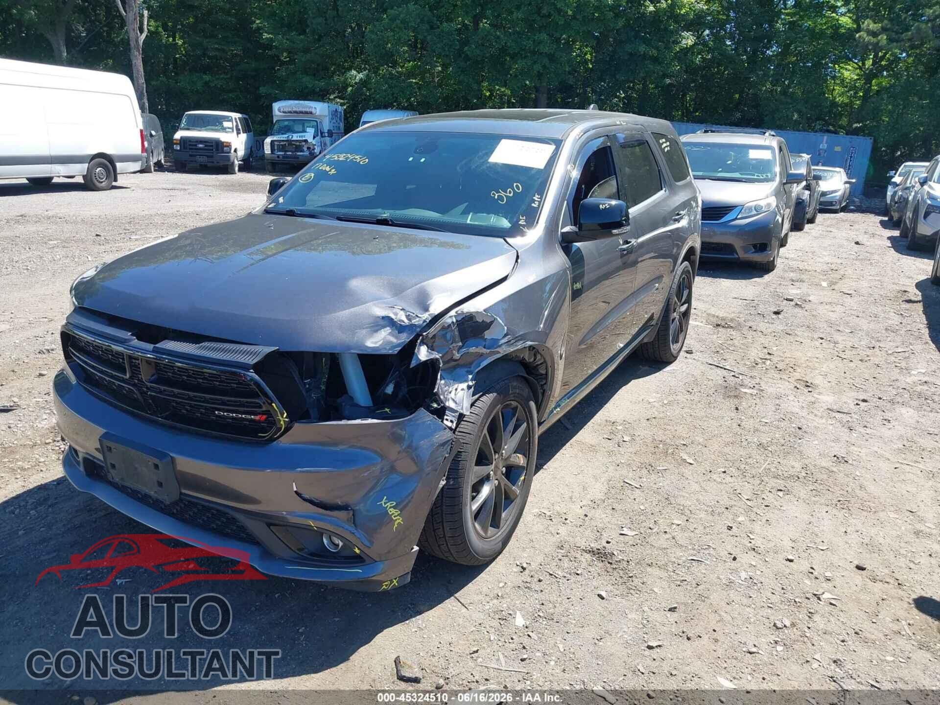 DODGE DURANGO 2017 - 1C4SDJCT4HC675532