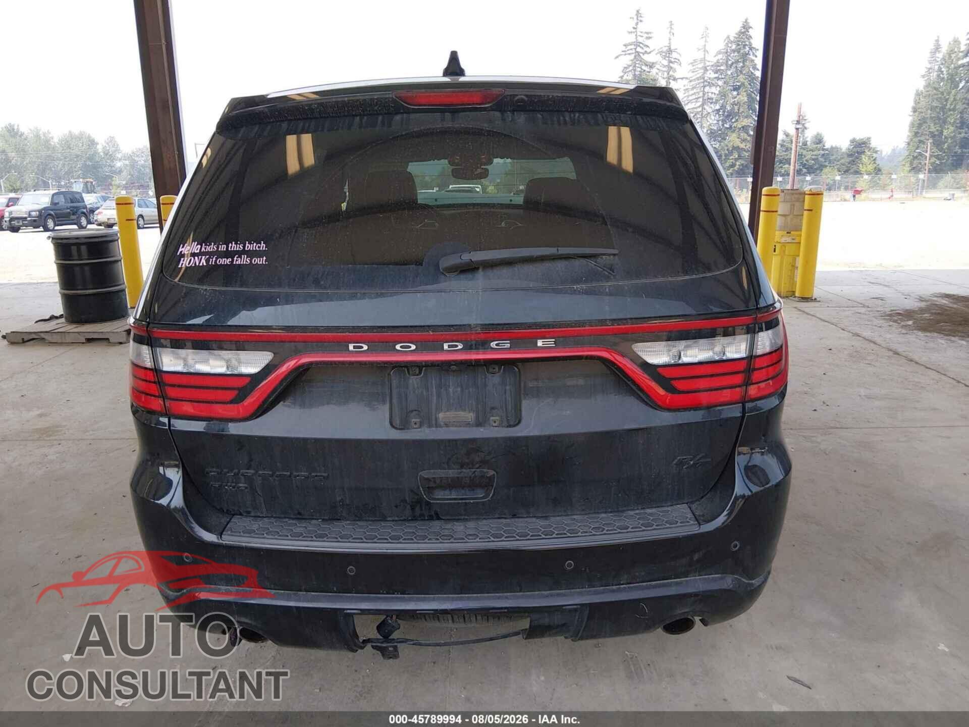 DODGE DURANGO 2017 - 1C4SDJCT6HC858916