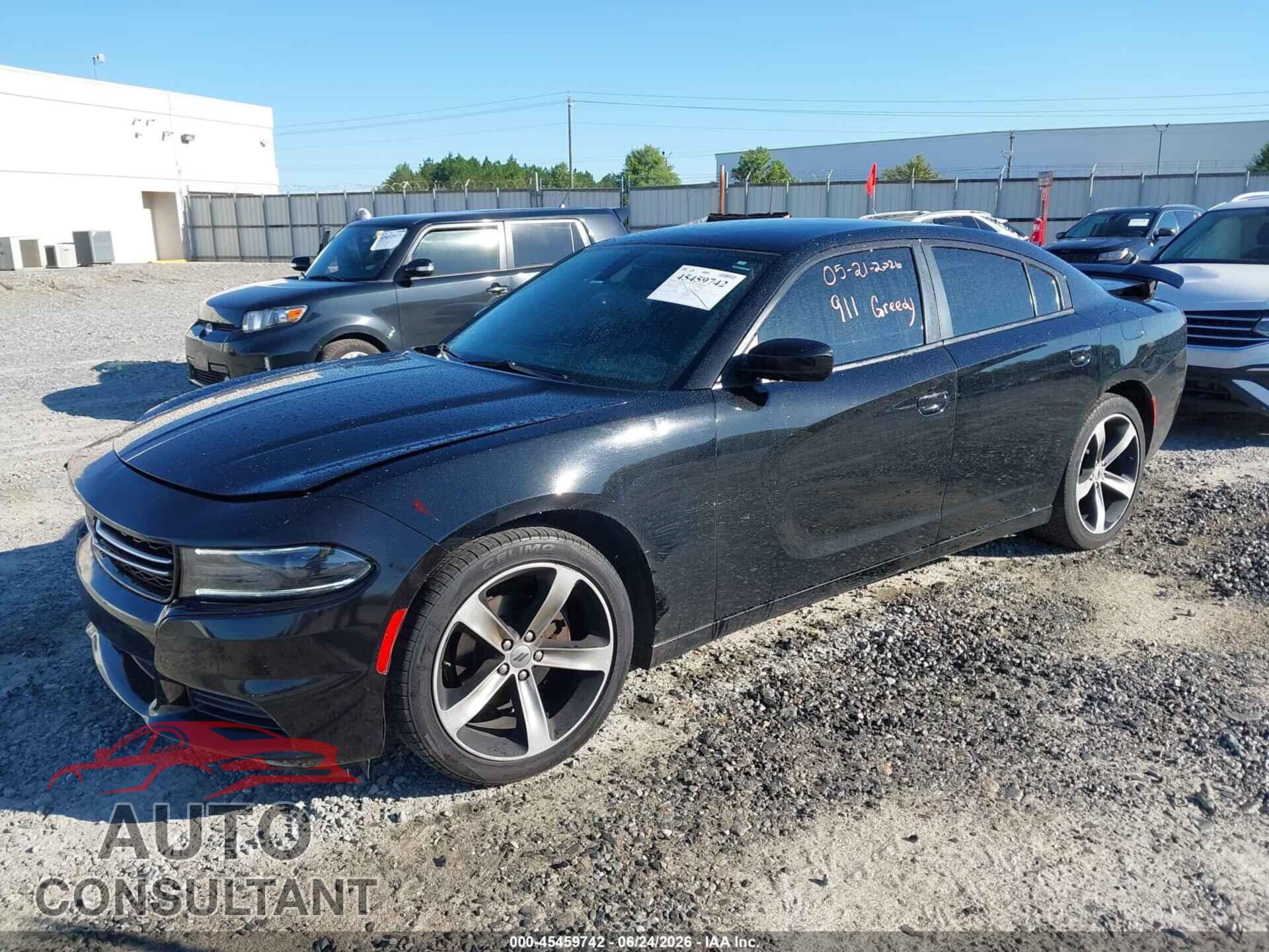DODGE CHARGER 2017 - 2C3CDXBG3HH546226