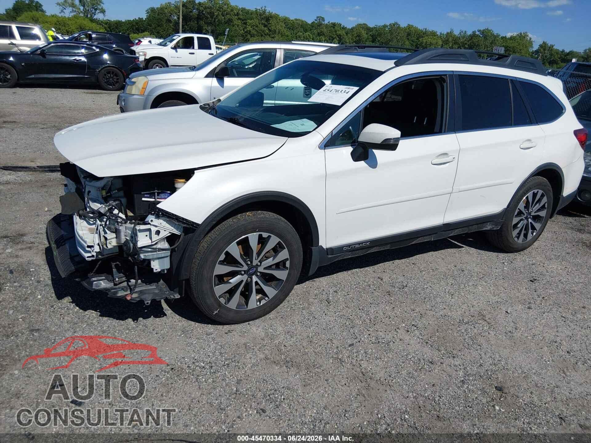 SUBARU OUTBACK 2015 - 4S4BSBLC0F3251009
