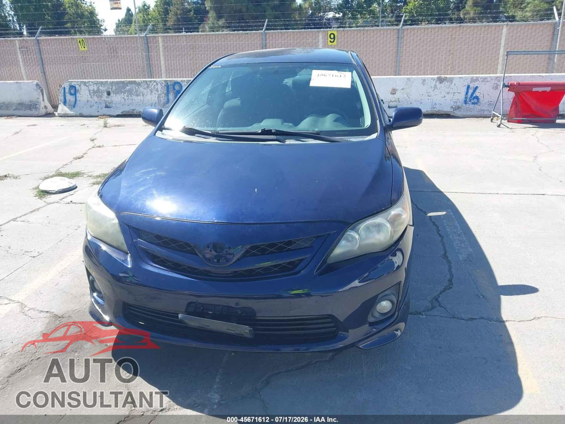 TOYOTA COROLLA 2013 - 2T1BU4EEXDC955893