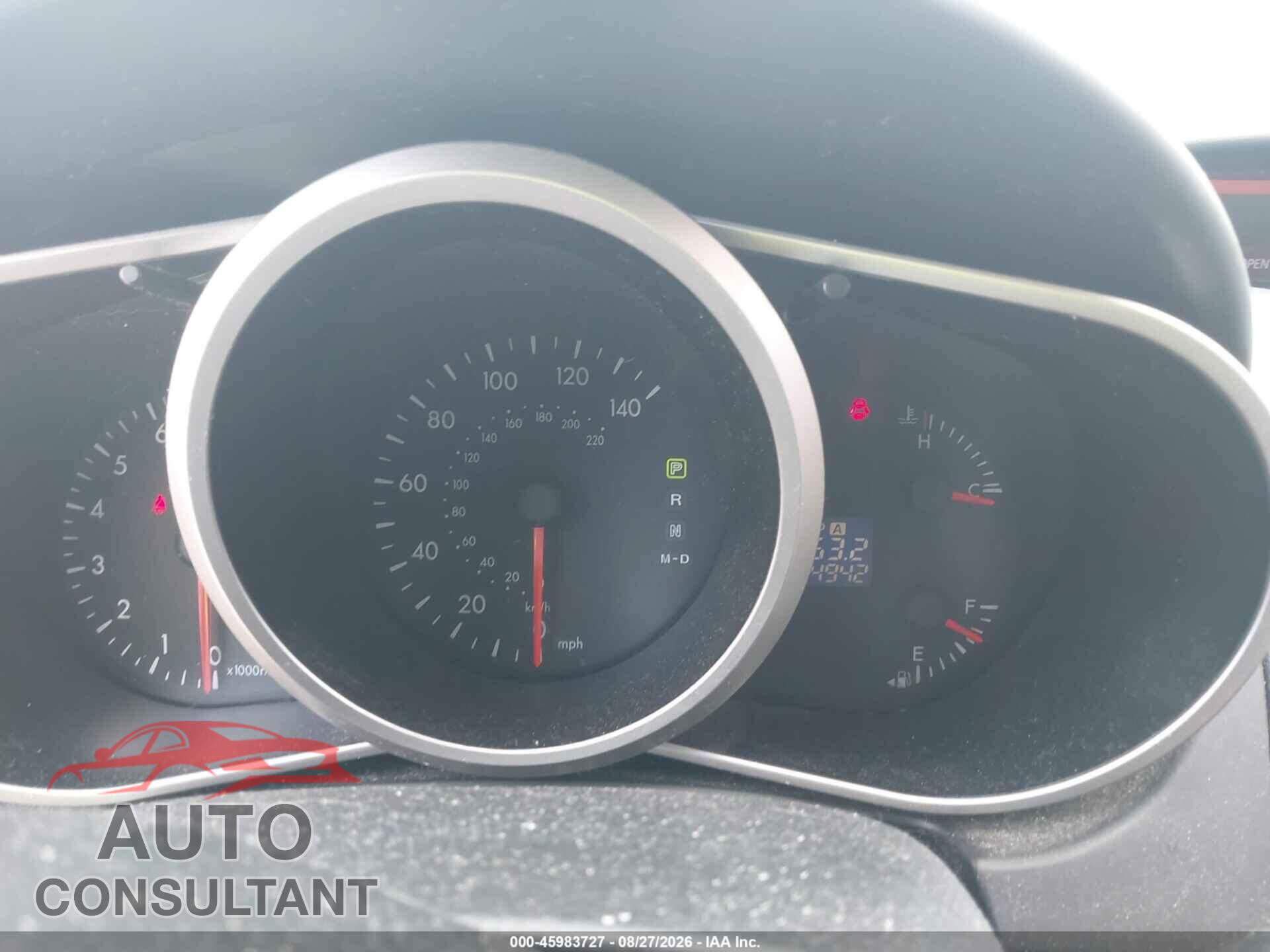MAZDA CX-7 2012 - JM3ER2C58C0411477