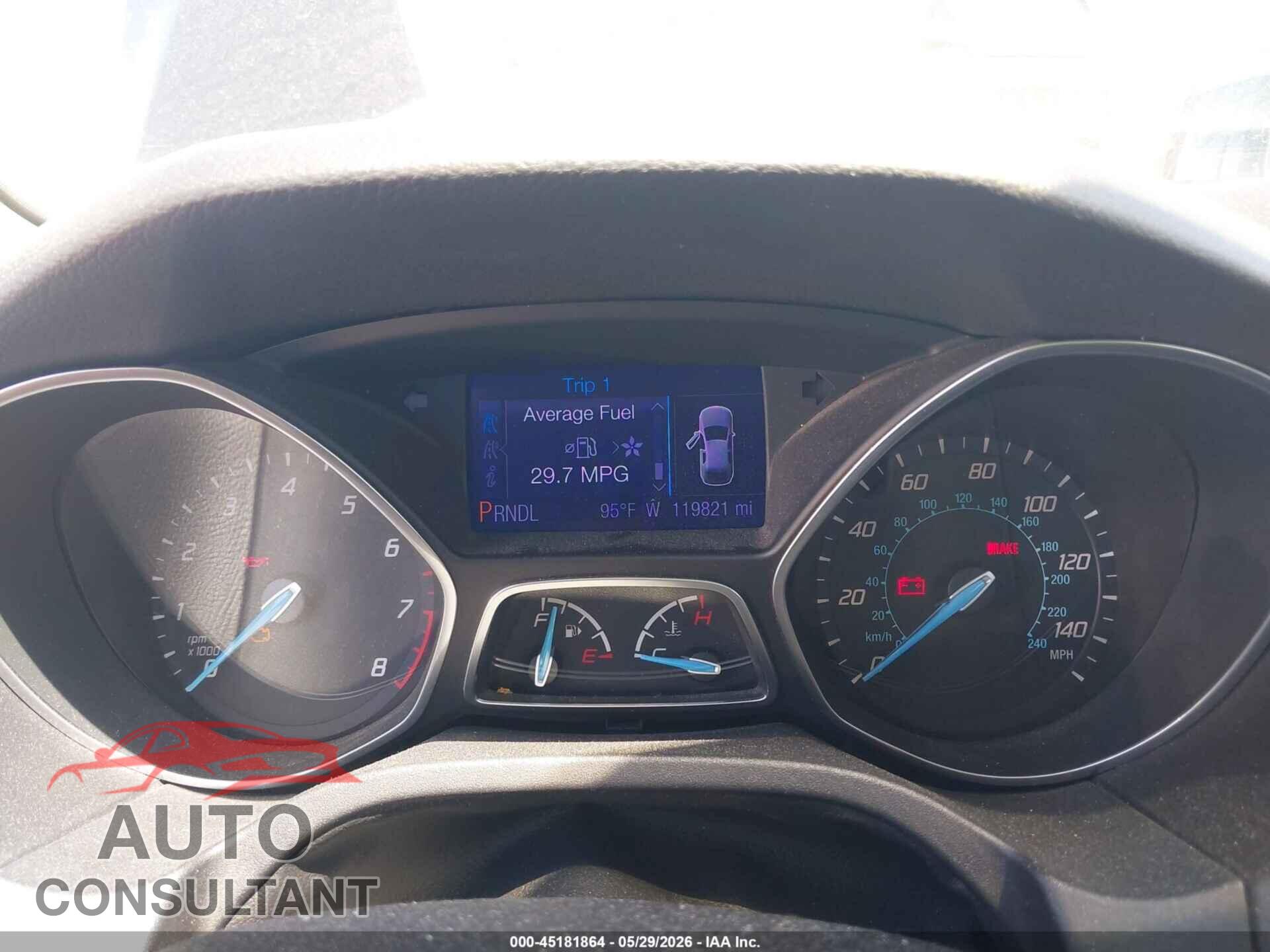 FORD FOCUS 2013 - 1FADP3F21DL226601