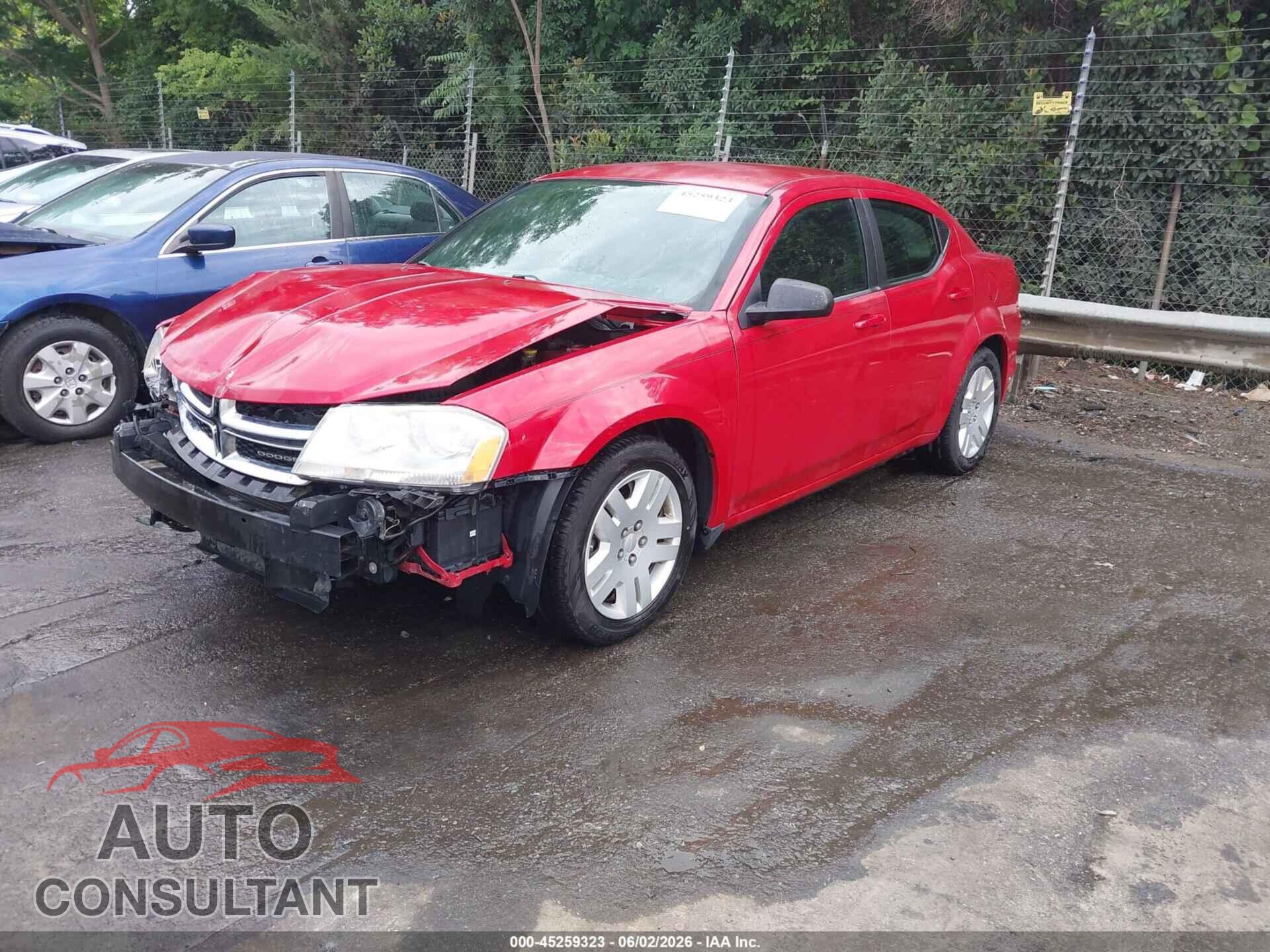 DODGE AVENGER 2014 - 1C3CDZAG2EN218537