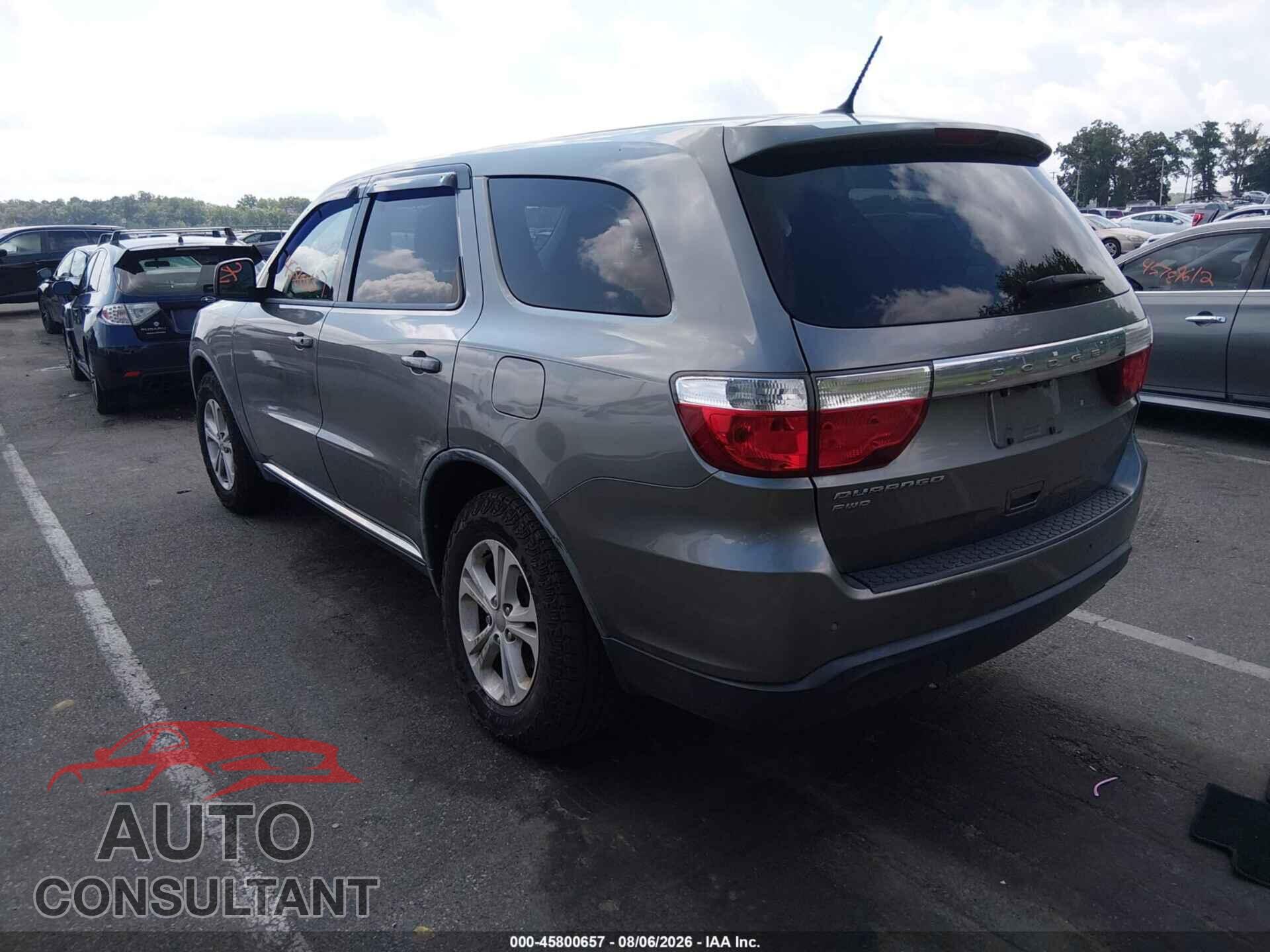 DODGE DURANGO 2011 - 1D4RE2GG0BC712407