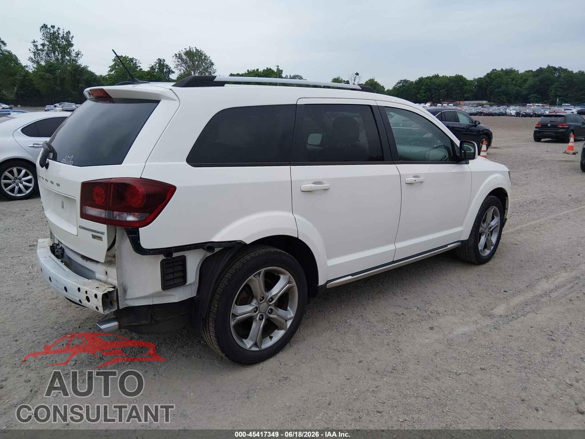 DODGE JOURNEY 2017 - 3C4PDCGG8HT625526