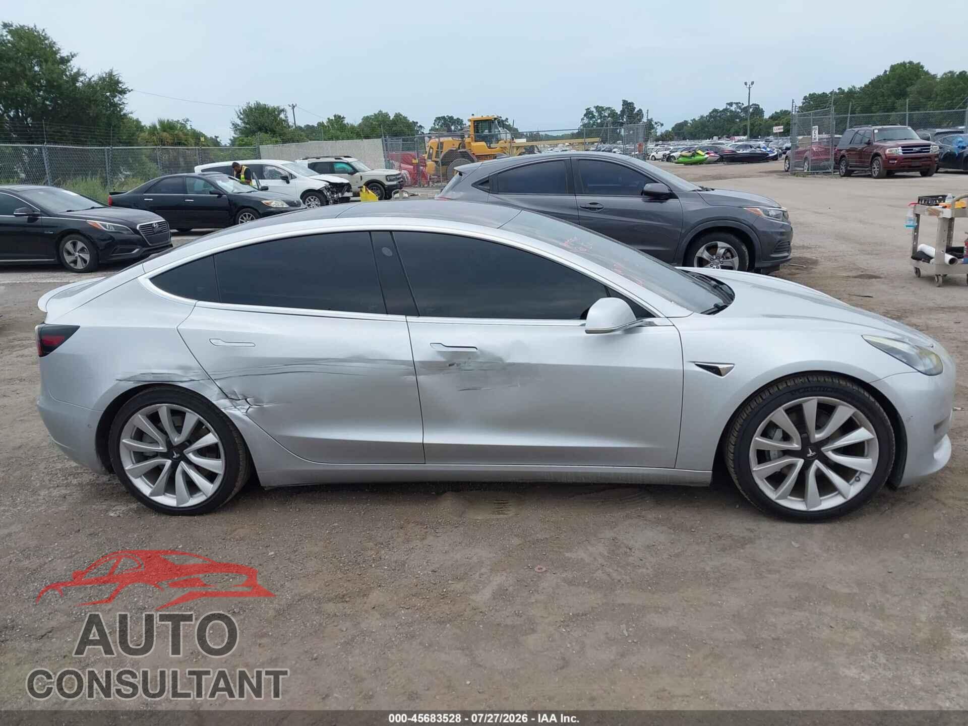TESLA MODEL 3 2018 - 5YJ3E1EA6JF048448