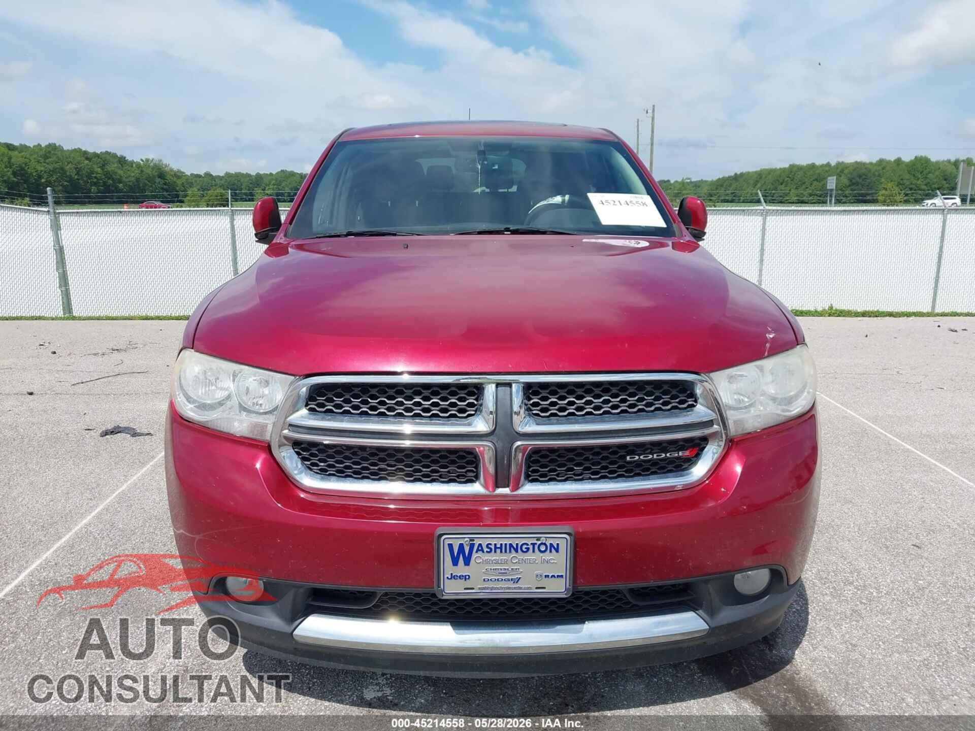 DODGE DURANGO 2013 - 1C4RDJAG3DC535650