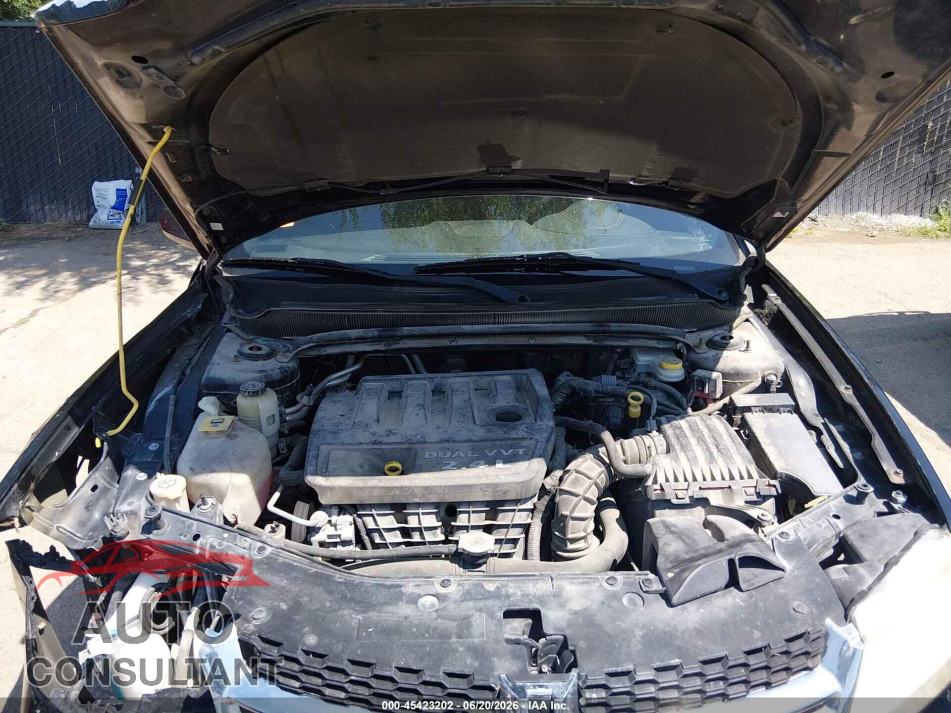 DODGE AVENGER 2011 - 1B3BD4FB6BN545219