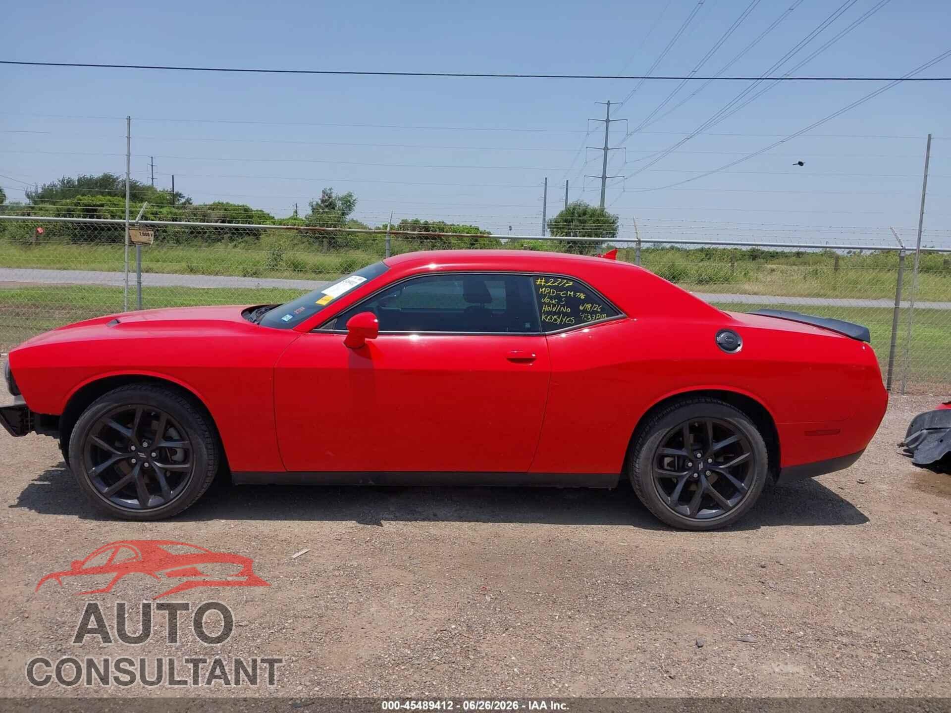 DODGE CHALLENGER 2023 - 2C3CDZAG3PH549462