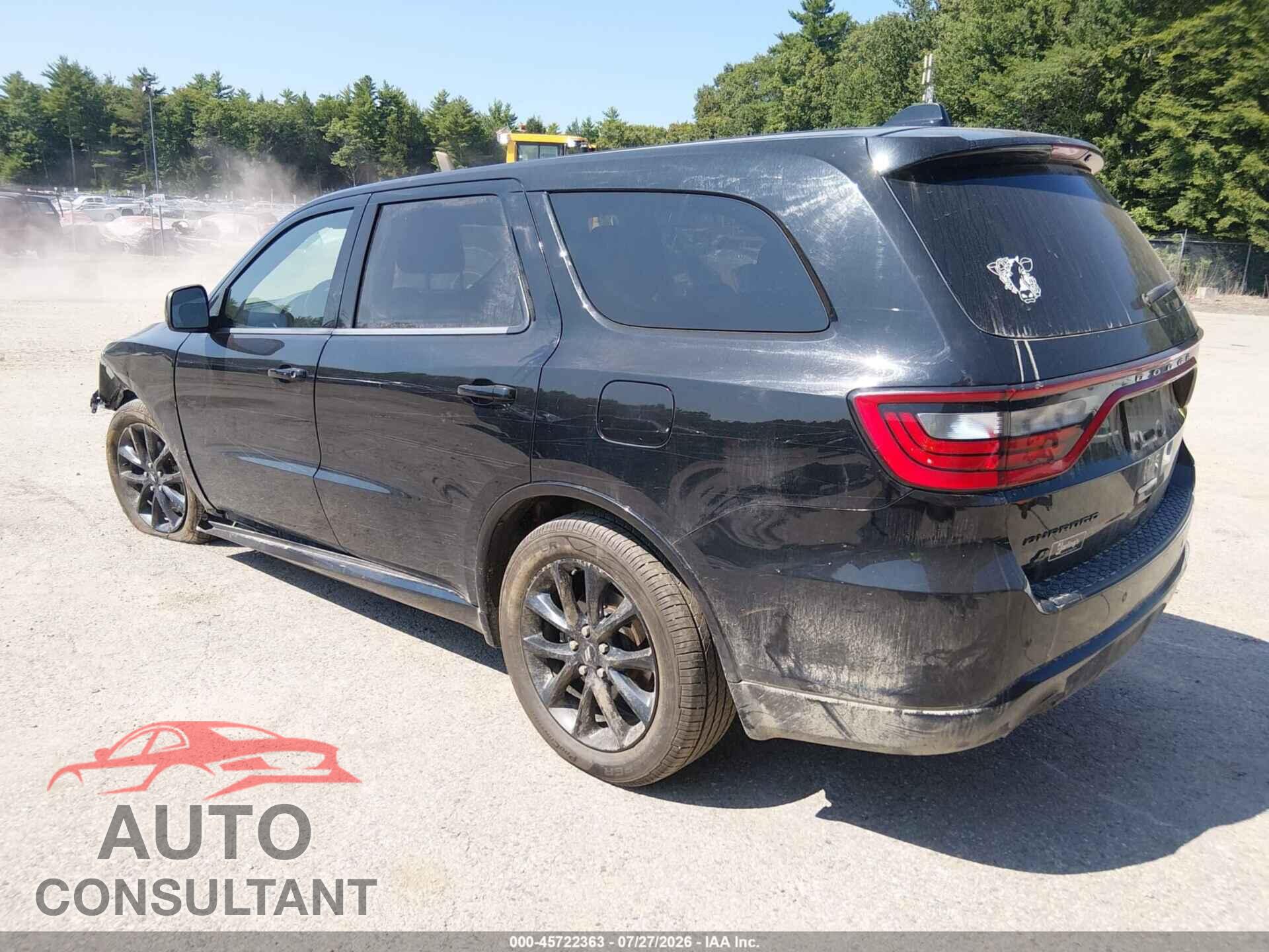 DODGE DURANGO 2019 - 1C4RDJAG5KC634029