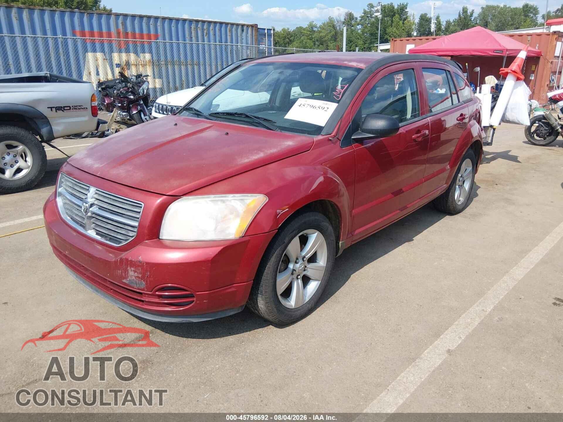 DODGE CALIBER 2010 - 1B3CB4HA2AD665005
