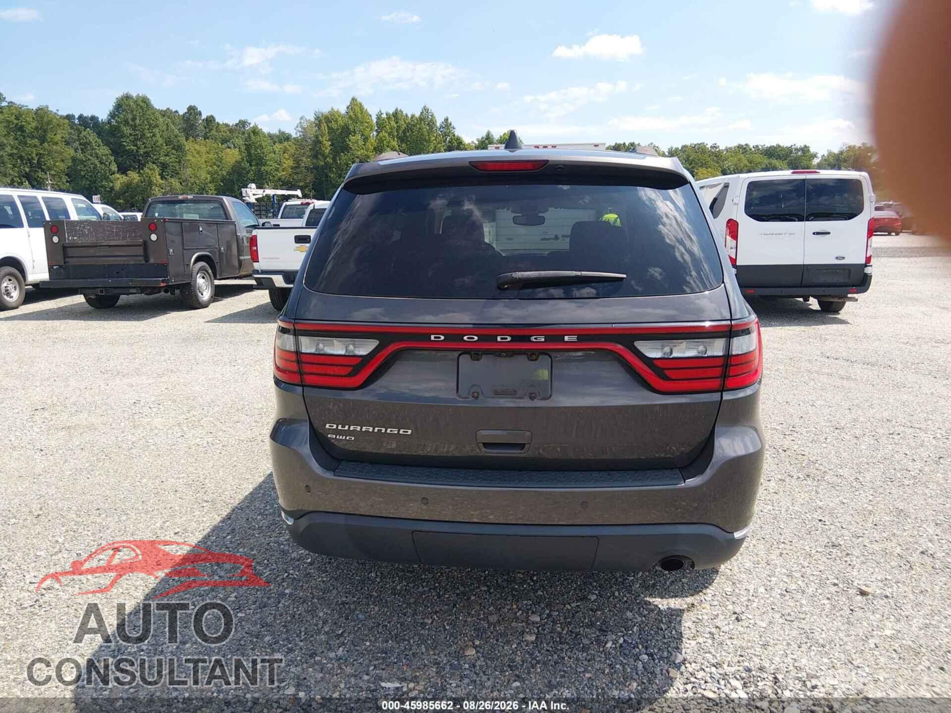 DODGE DURANGO 2017 - 1C4RDJAG4HC883687