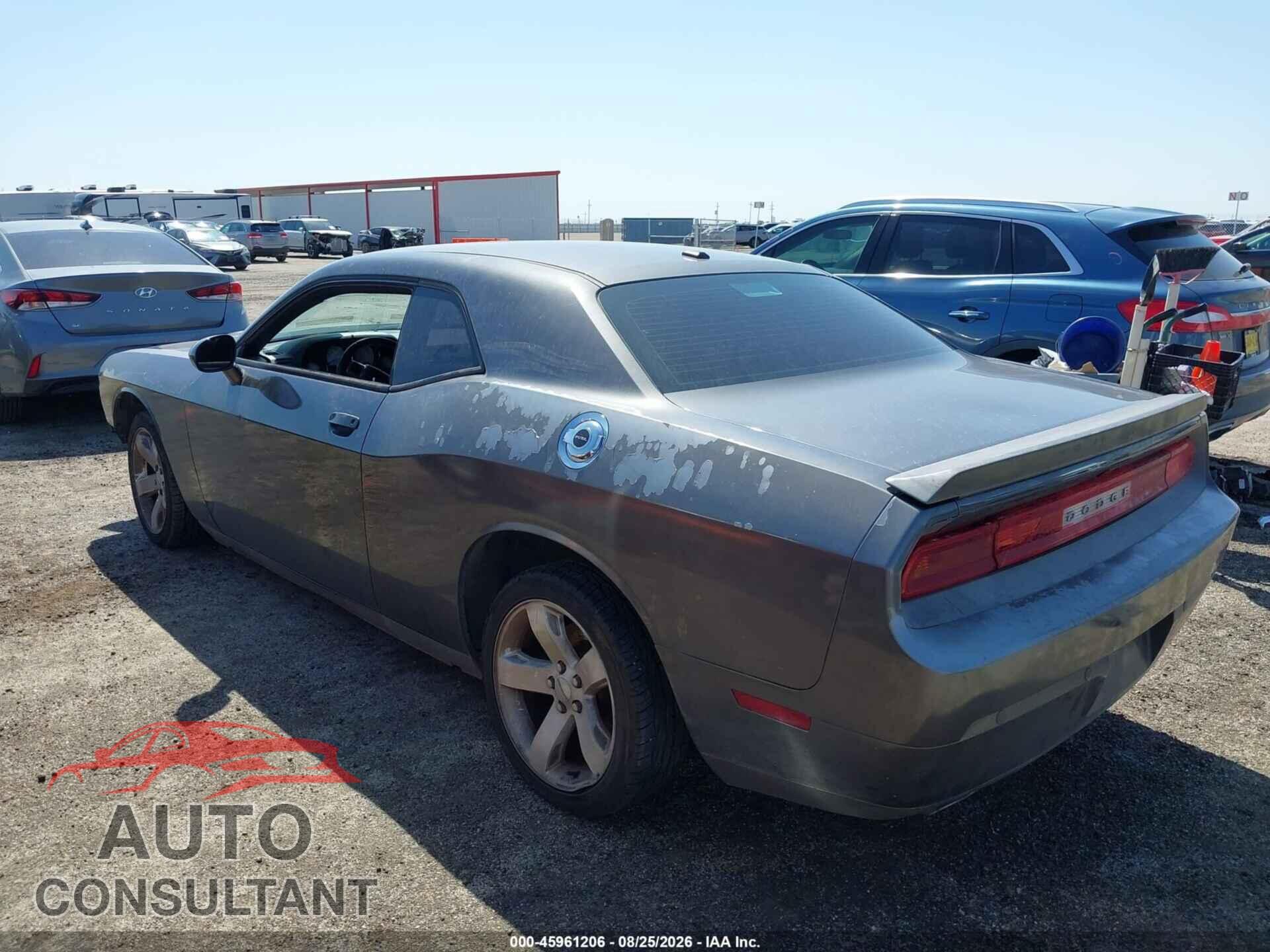 DODGE CHALLENGER 2013 - 2C3CDYAG2DH734320