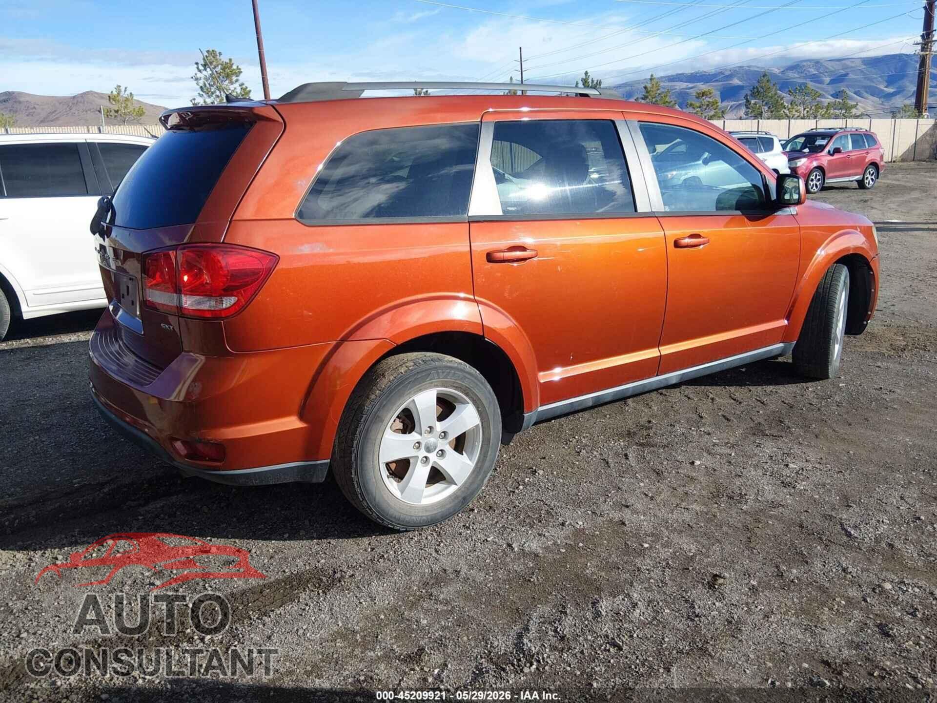 DODGE JOURNEY 2012 - 3C4PDCBB6CT393304
