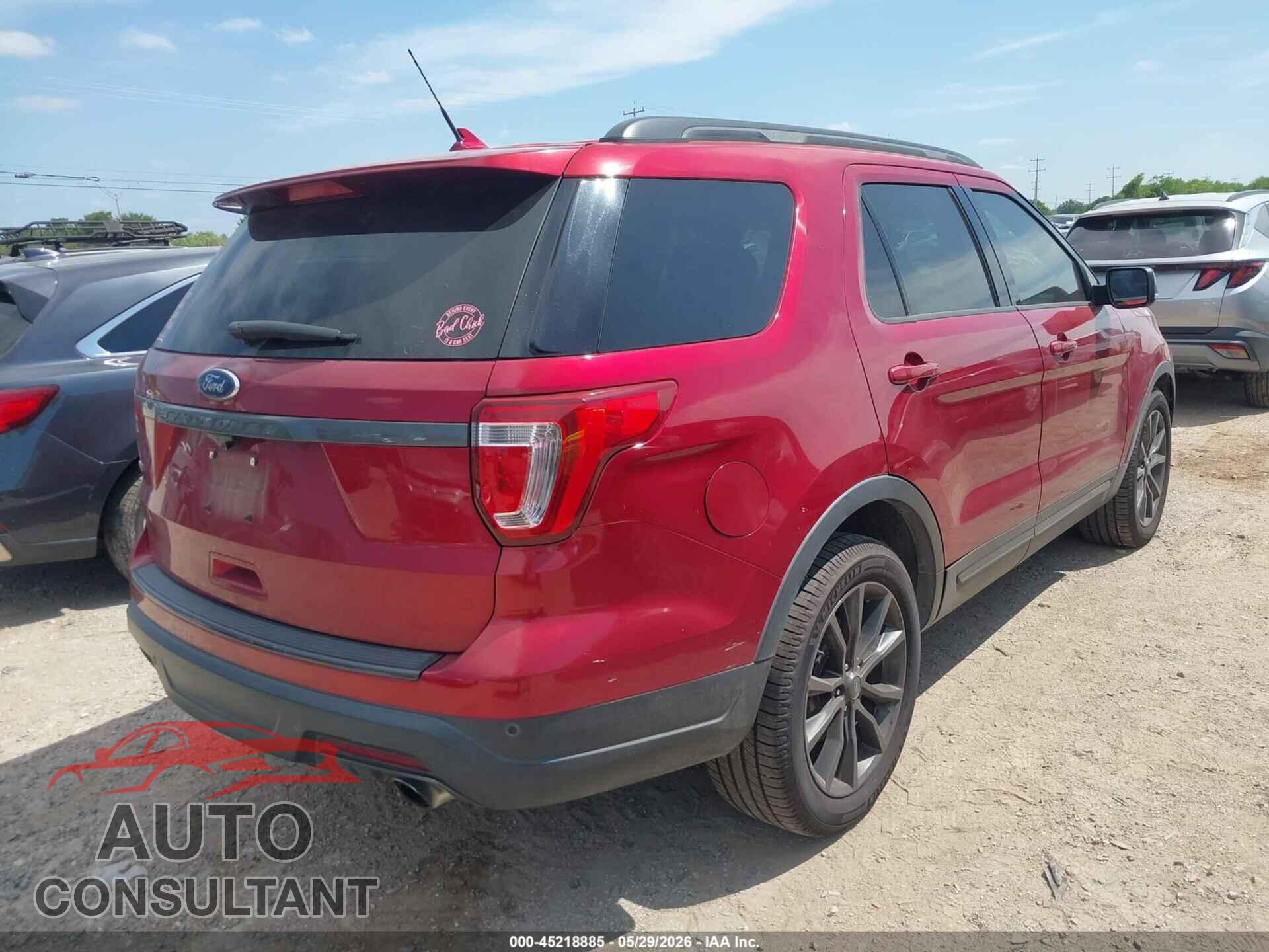 FORD EXPLORER 2018 - 1FM5K7D82JGA13541