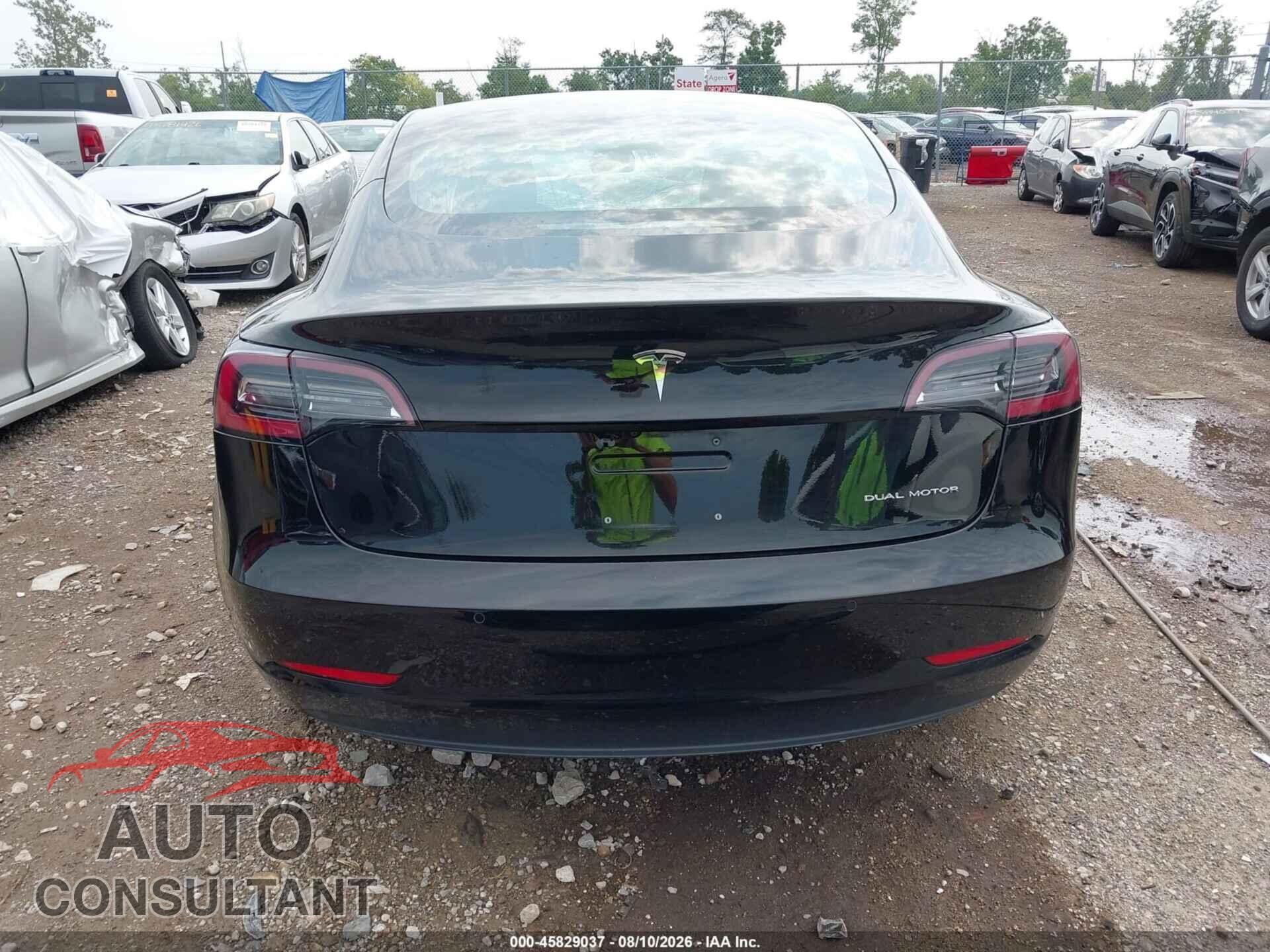 TESLA MODEL 3 2018 - 5YJ3E1EB9JF178605