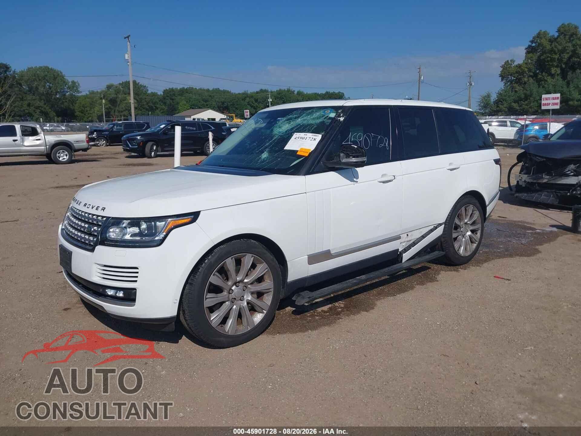 LAND ROVER RANGE ROVER 2015 - SALGS2TF9FA236307