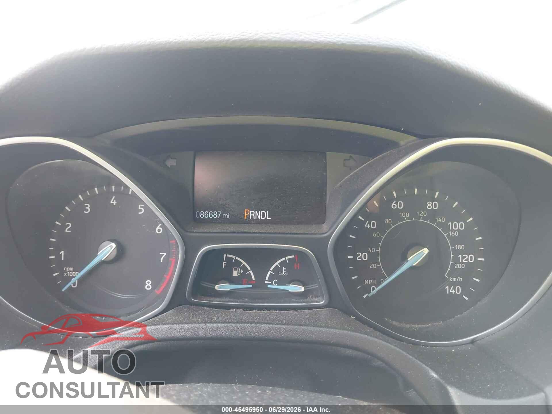 FORD FOCUS 2016 - 1FADP3F26GL220104