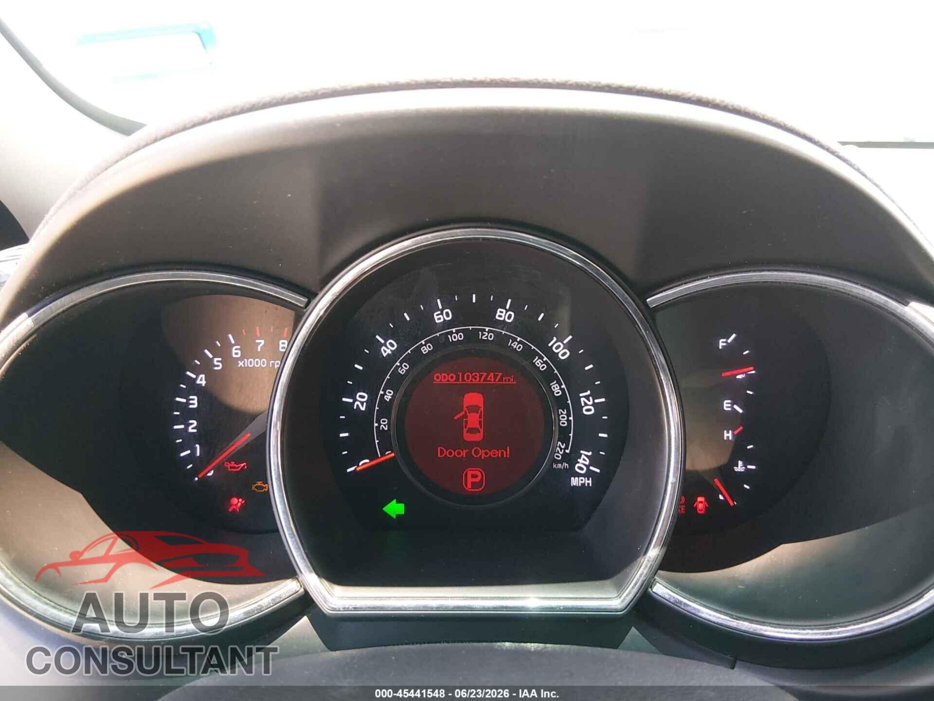 KIA RIO 2012 - KNADN4A39C6084983