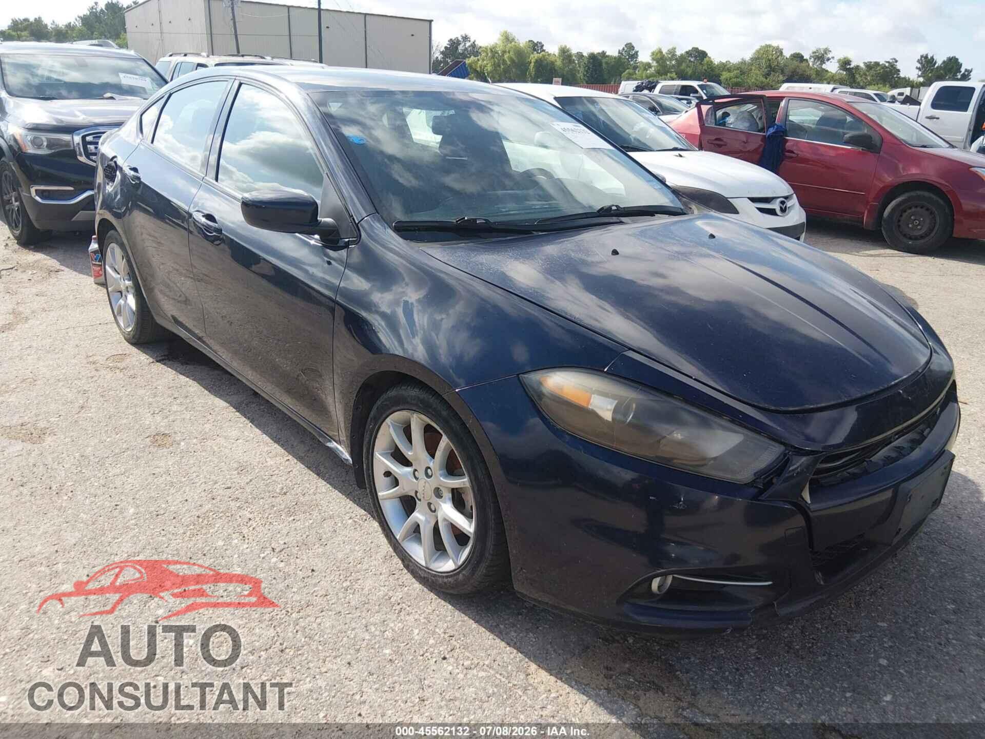 DODGE DART 2013 - 1C3CDFBA2DD288343