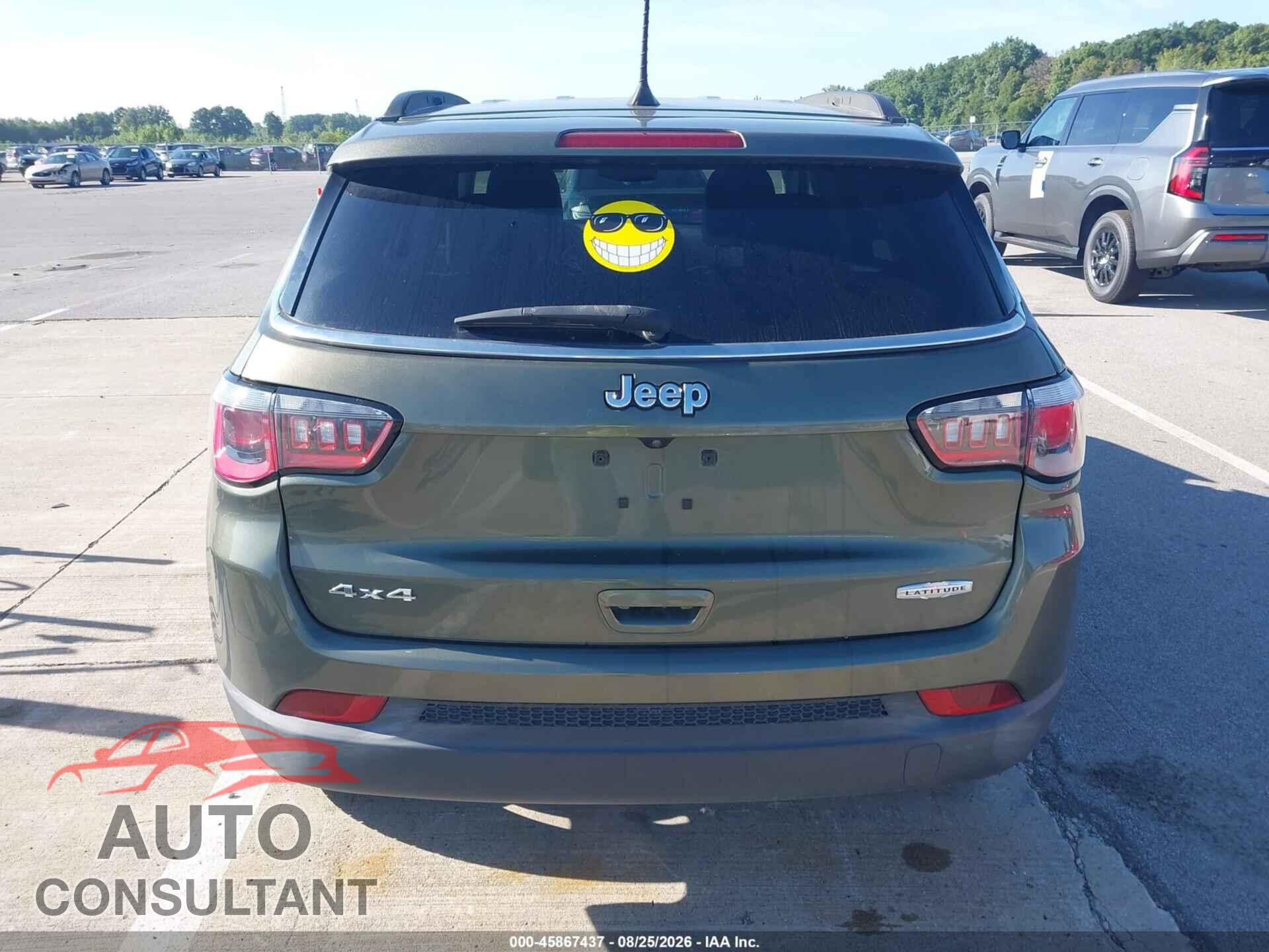 JEEP NEW COMPASS 2017 - 3C4NJDBB9HT656589