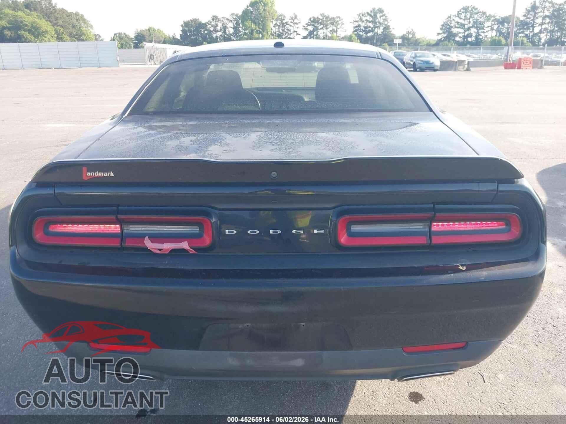 DODGE CHALLENGER 2019 - 2C3CDZAG6KH729446