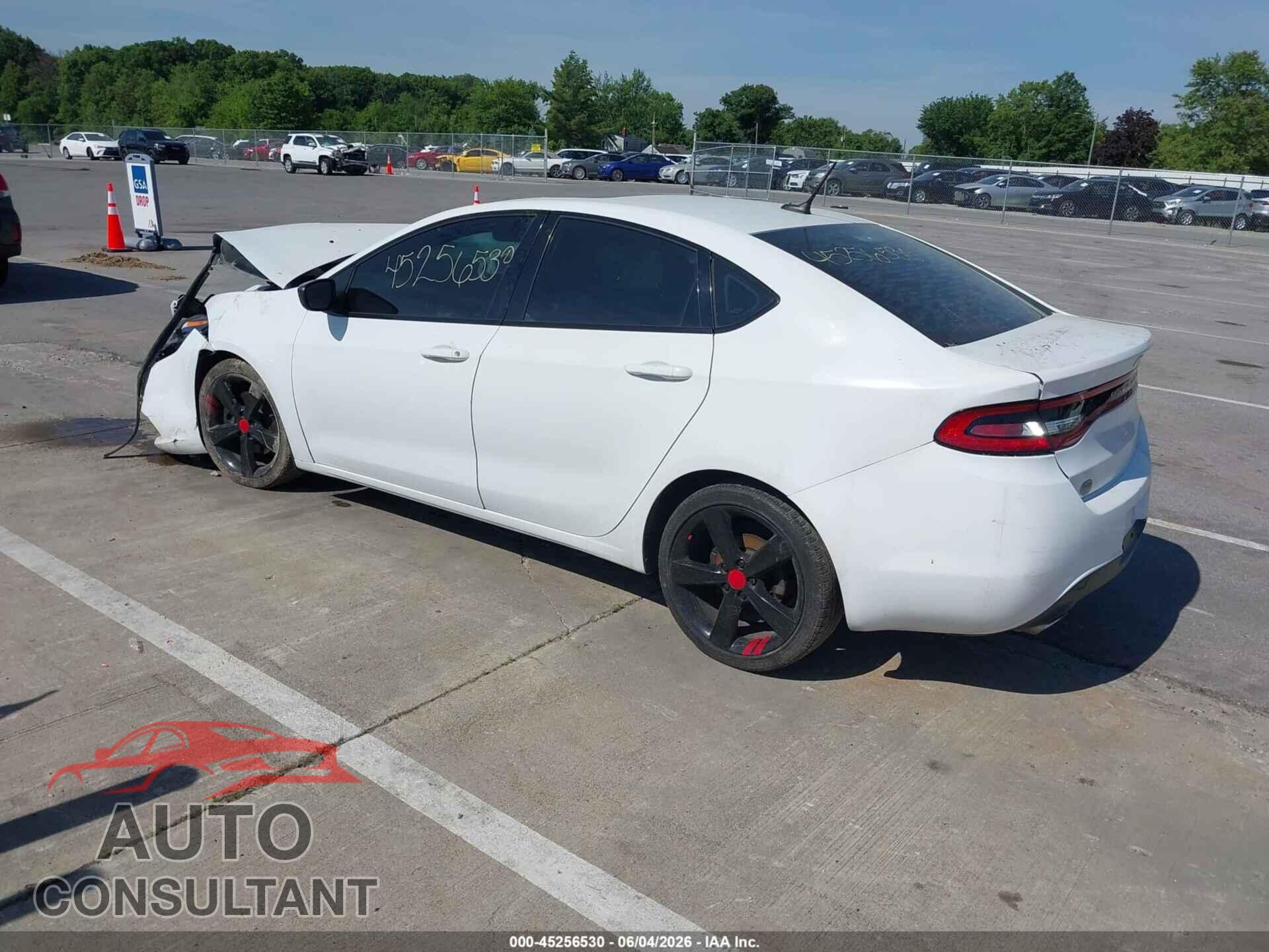 DODGE DART 2015 - 1C3CDFBB2FD421856