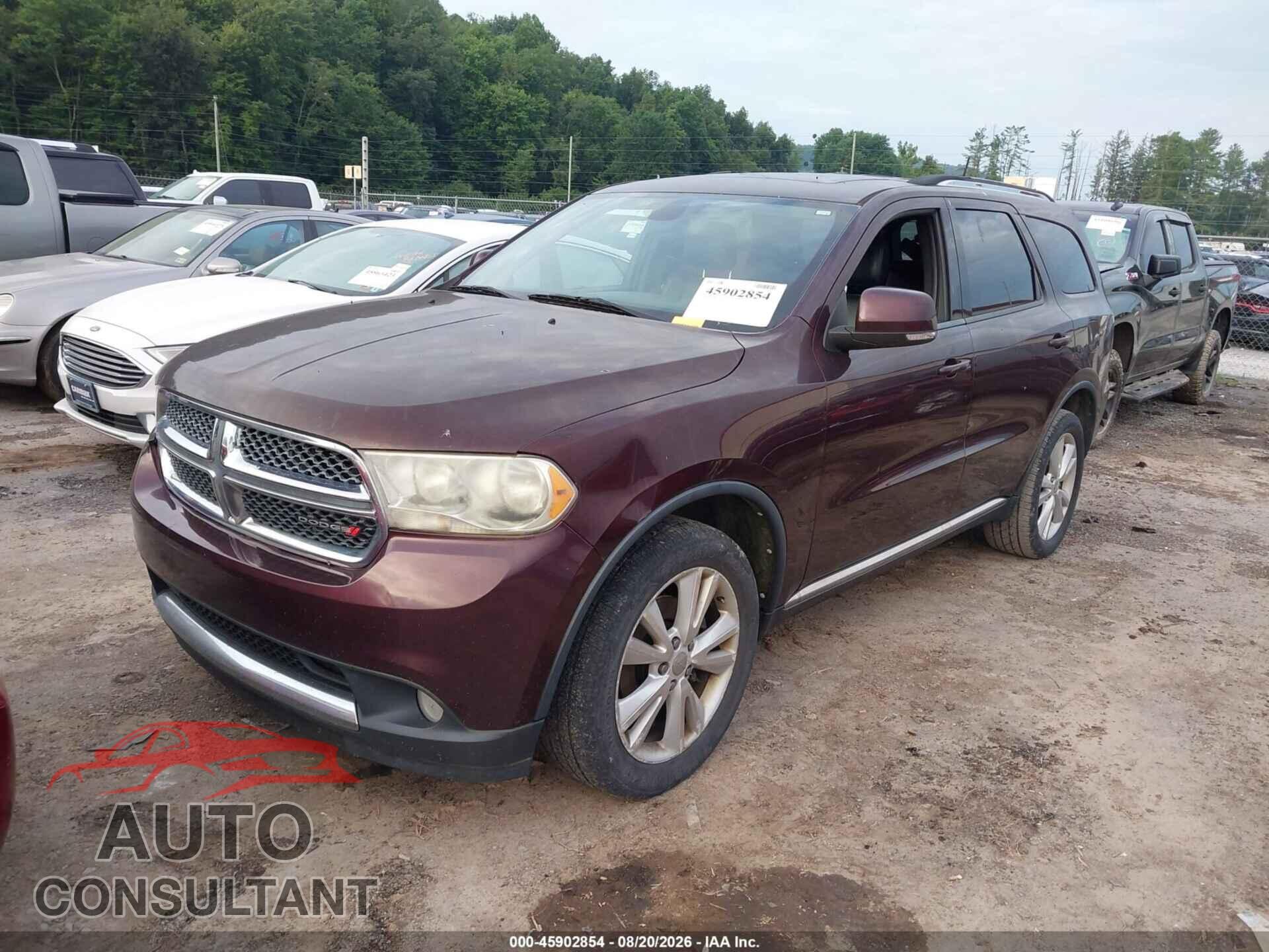 DODGE DURANGO 2012 - 1C4RDJDG1CC267028