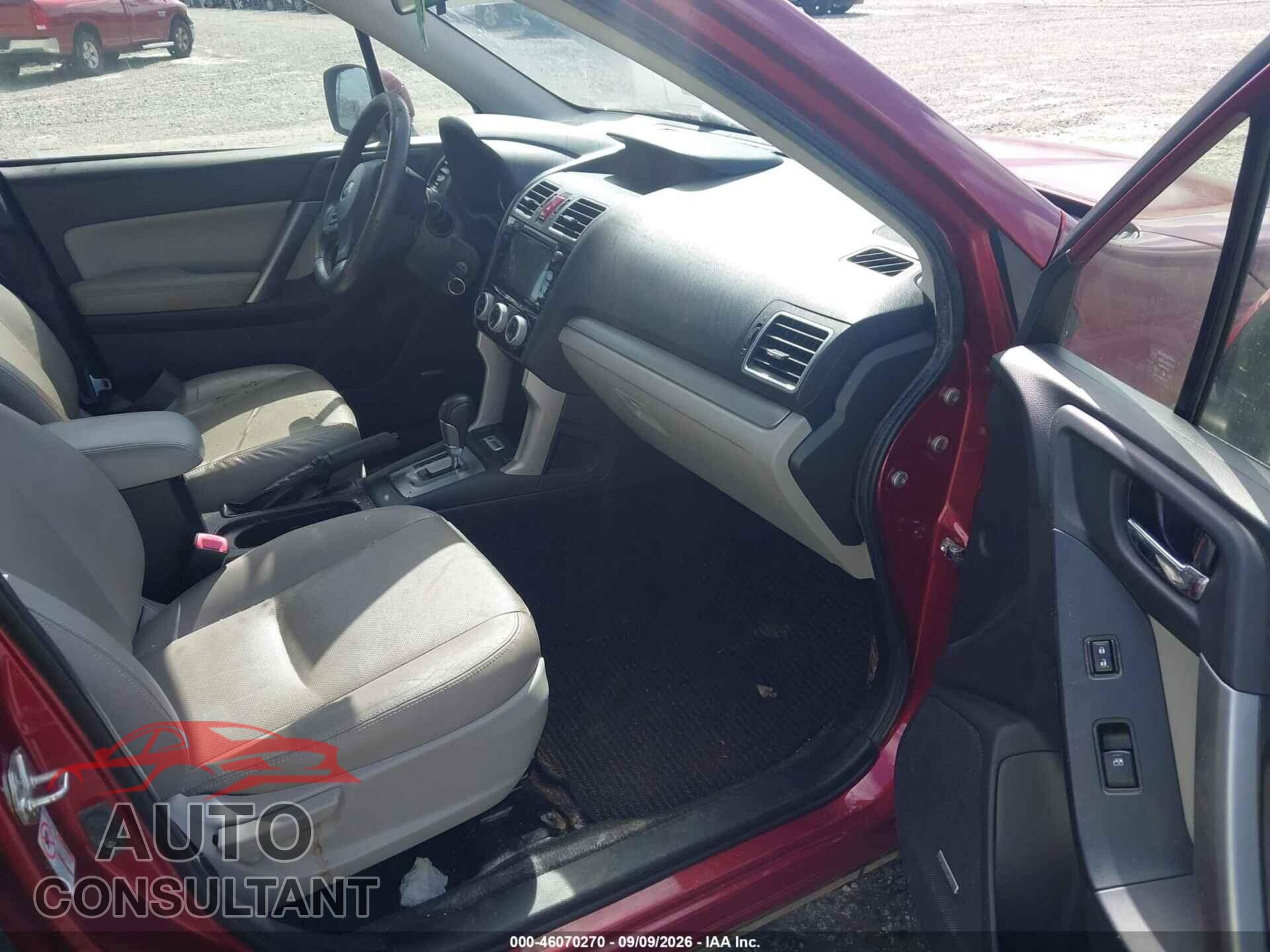 SUBARU FORESTER 2016 - JF2SJAKC2GH484897