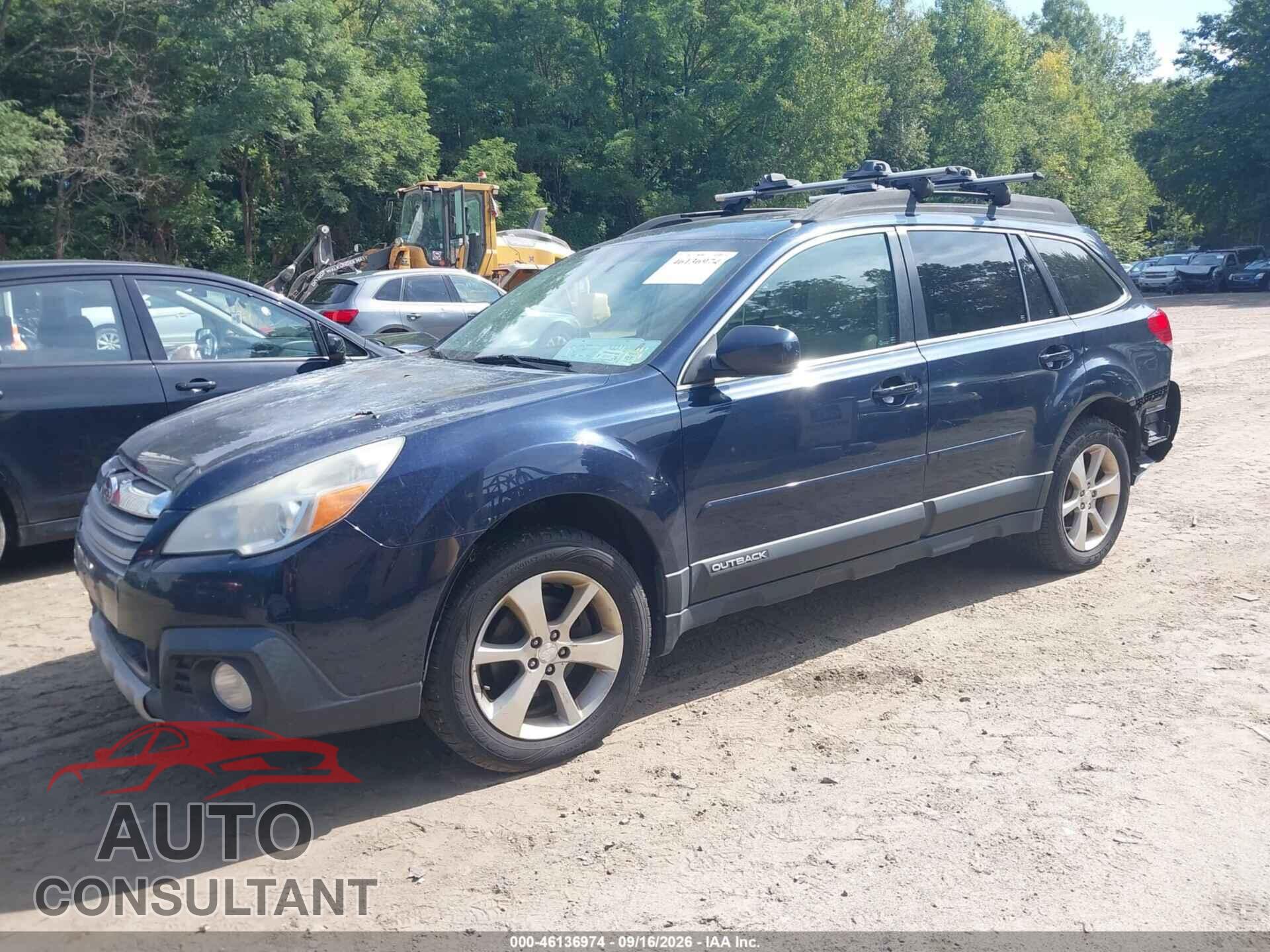 SUBARU OUTBACK 2014 - 4S4BRBLC8E3263287