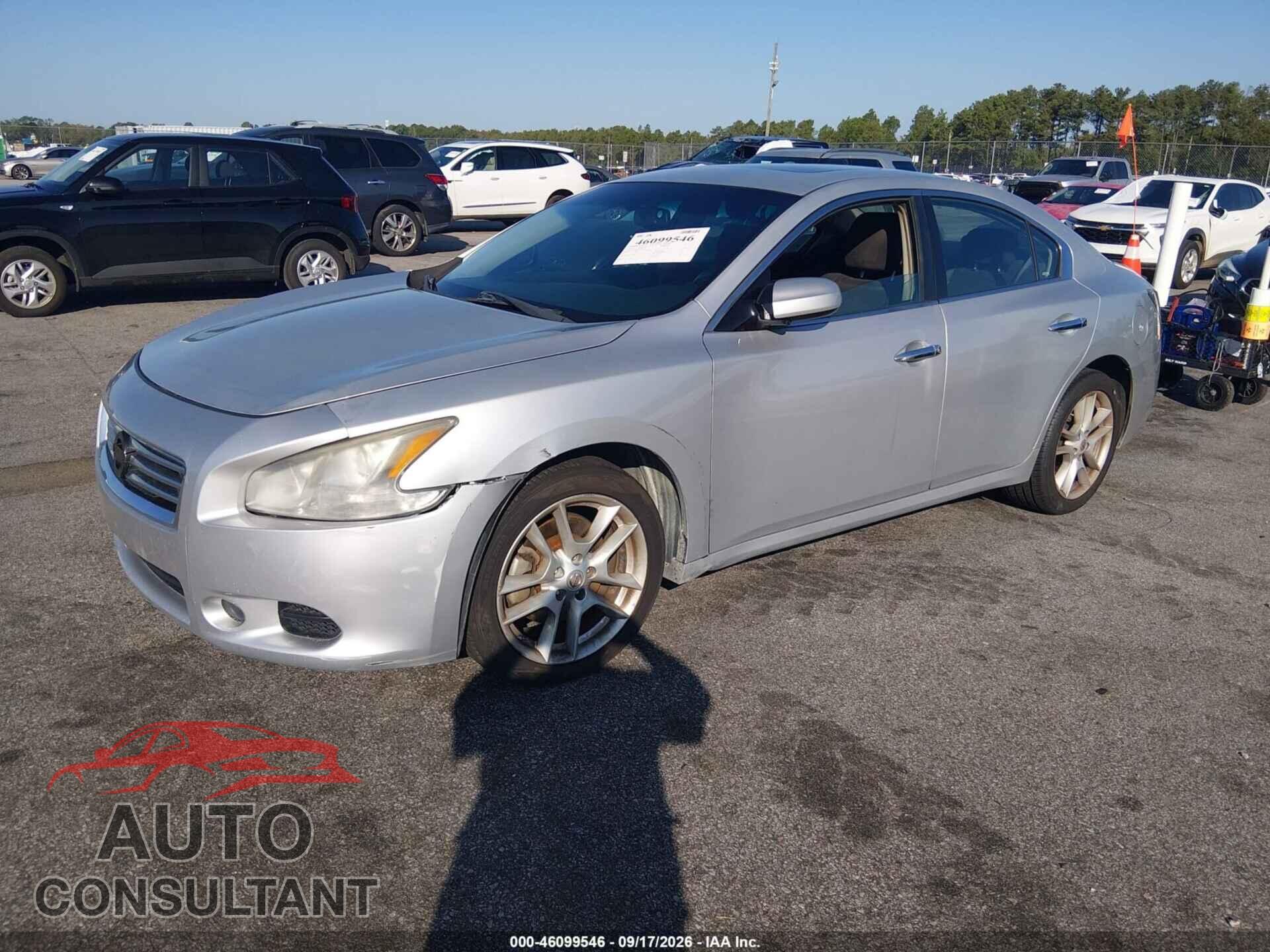 NISSAN MAXIMA 2012 - 1N4AA5AP1CC840887