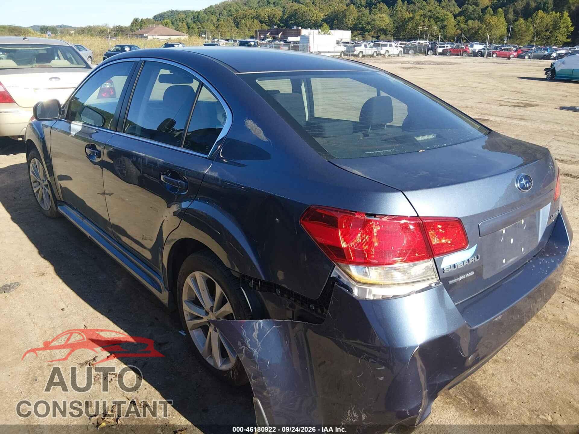 SUBARU LEGACY 2014 - 4S3BMCA68E3017412