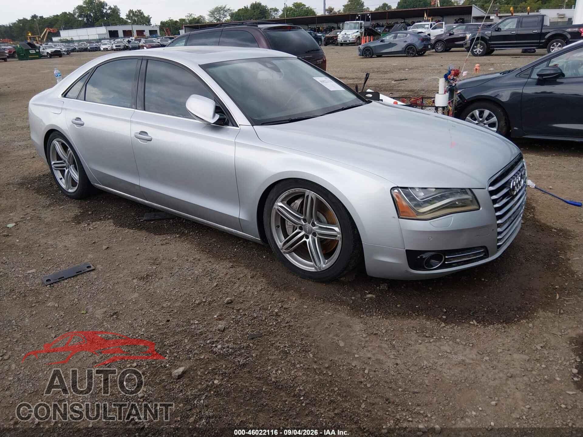 AUDI A8 2013 - WAUA2AFD7DN020749
