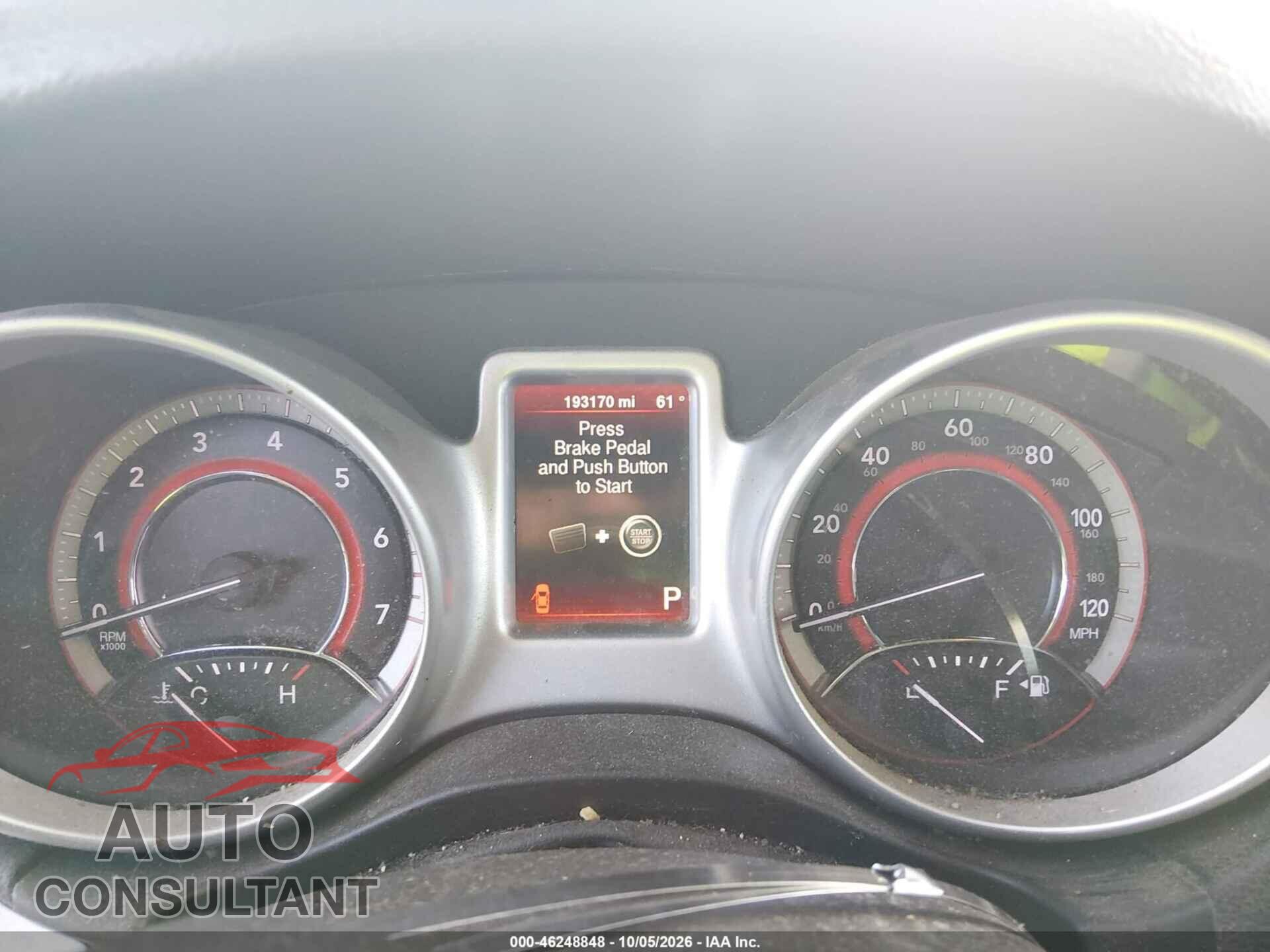 DODGE JOURNEY 2014 - 3C4PDCBB1ET180991