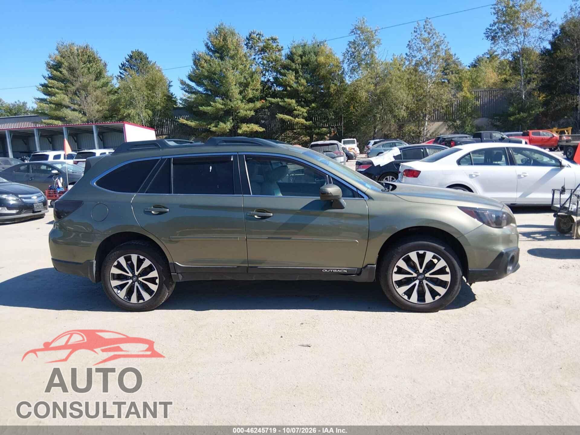 SUBARU OUTBACK 2015 - 4S4BSANC2F3353774