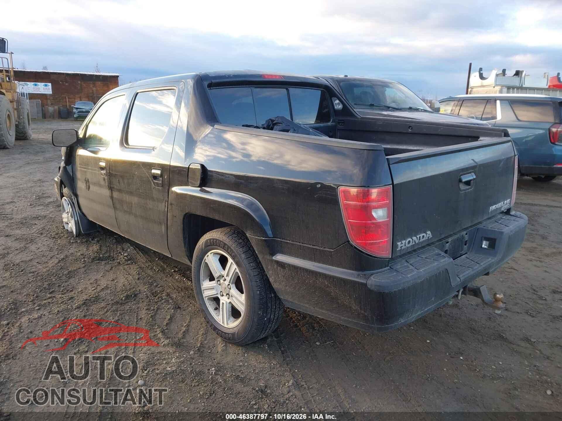 HONDA RIDGELINE 2011 - 5FPYK1F58BB454515