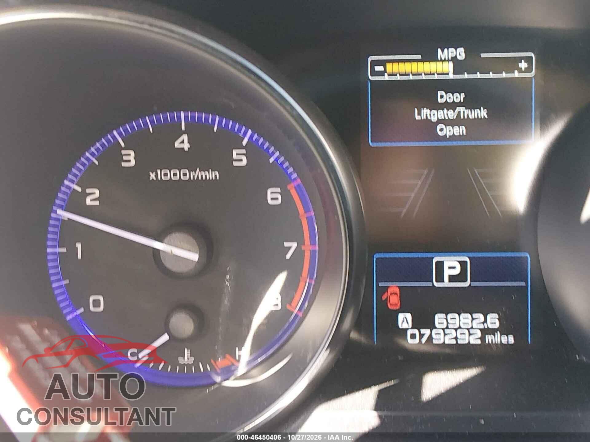 SUBARU OUTBACK 2015 - 4S4BSBFC2F3353603
