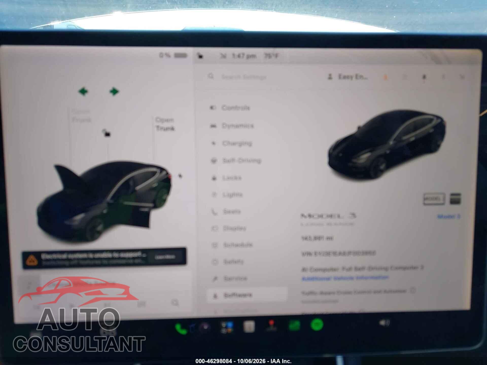 TESLA MODEL 3 2018 - 5YJ3E1EA8JF003950