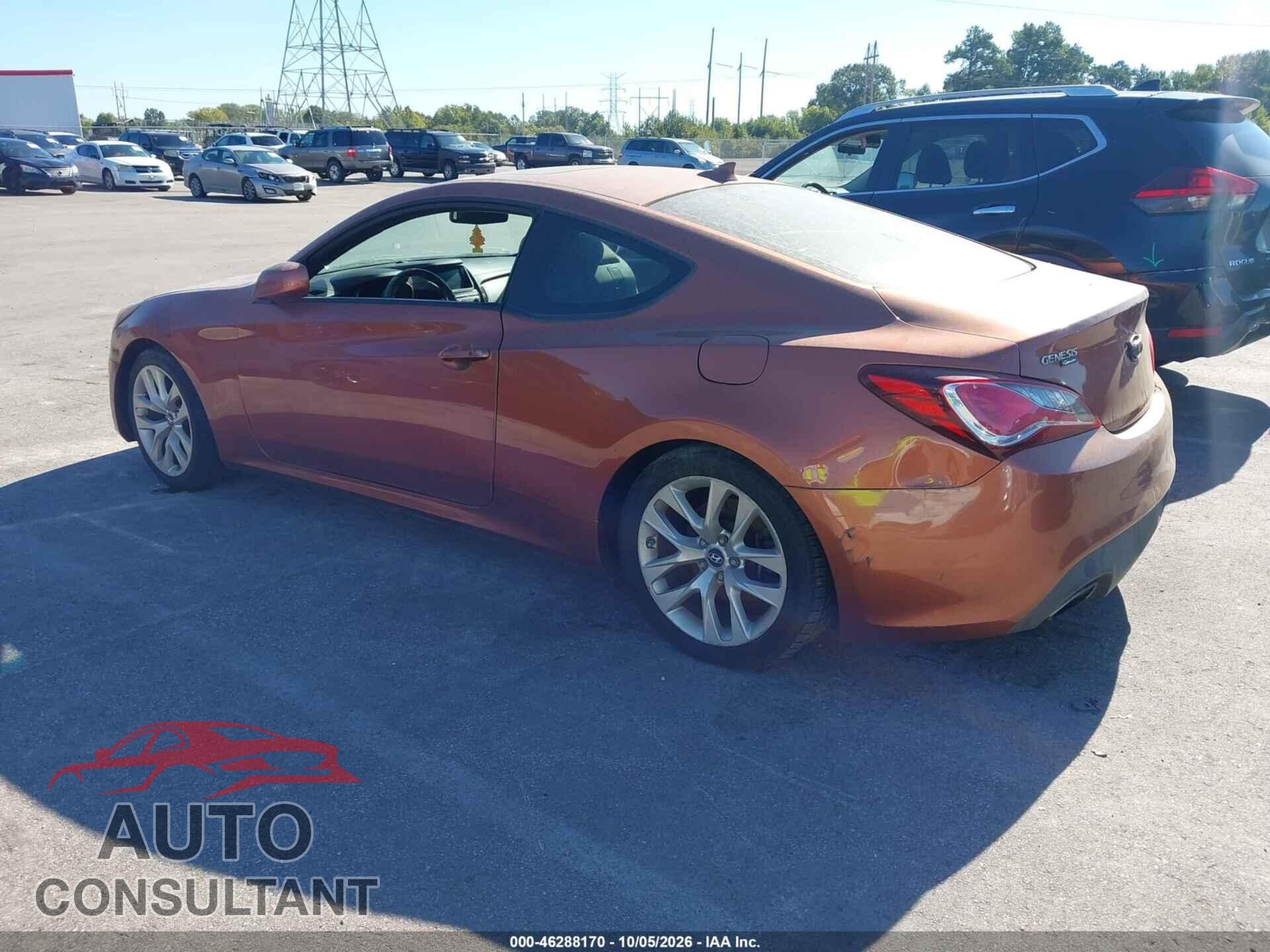HYUNDAI GENESIS 2013 - KMHHT6KD0DU095229