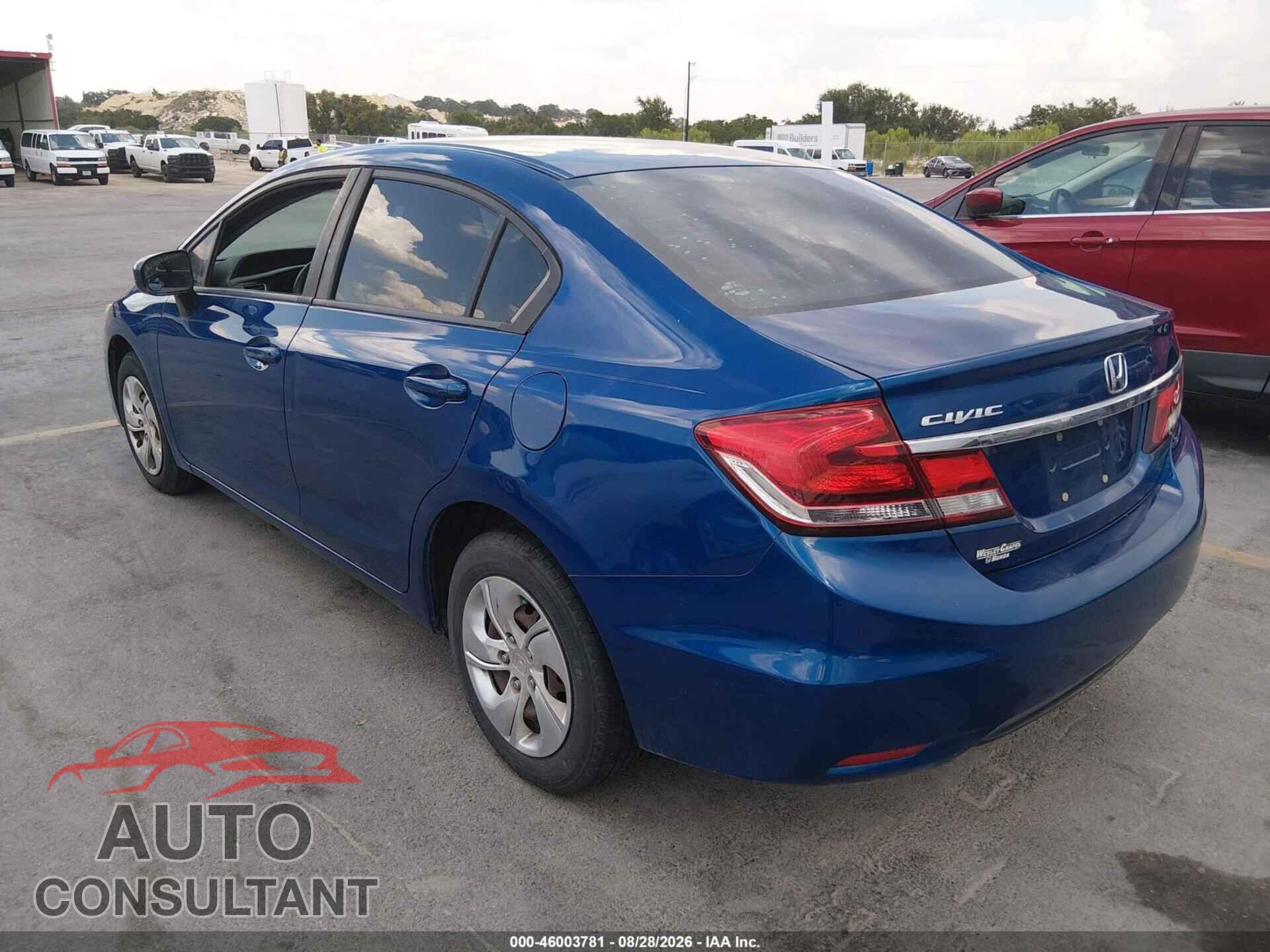 HONDA CIVIC 2014 - 19XFB2F5XEE005336