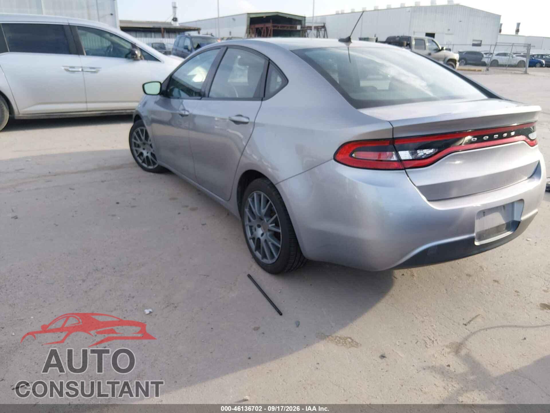 DODGE DART 2015 - 1C3CDFAA5FD432570