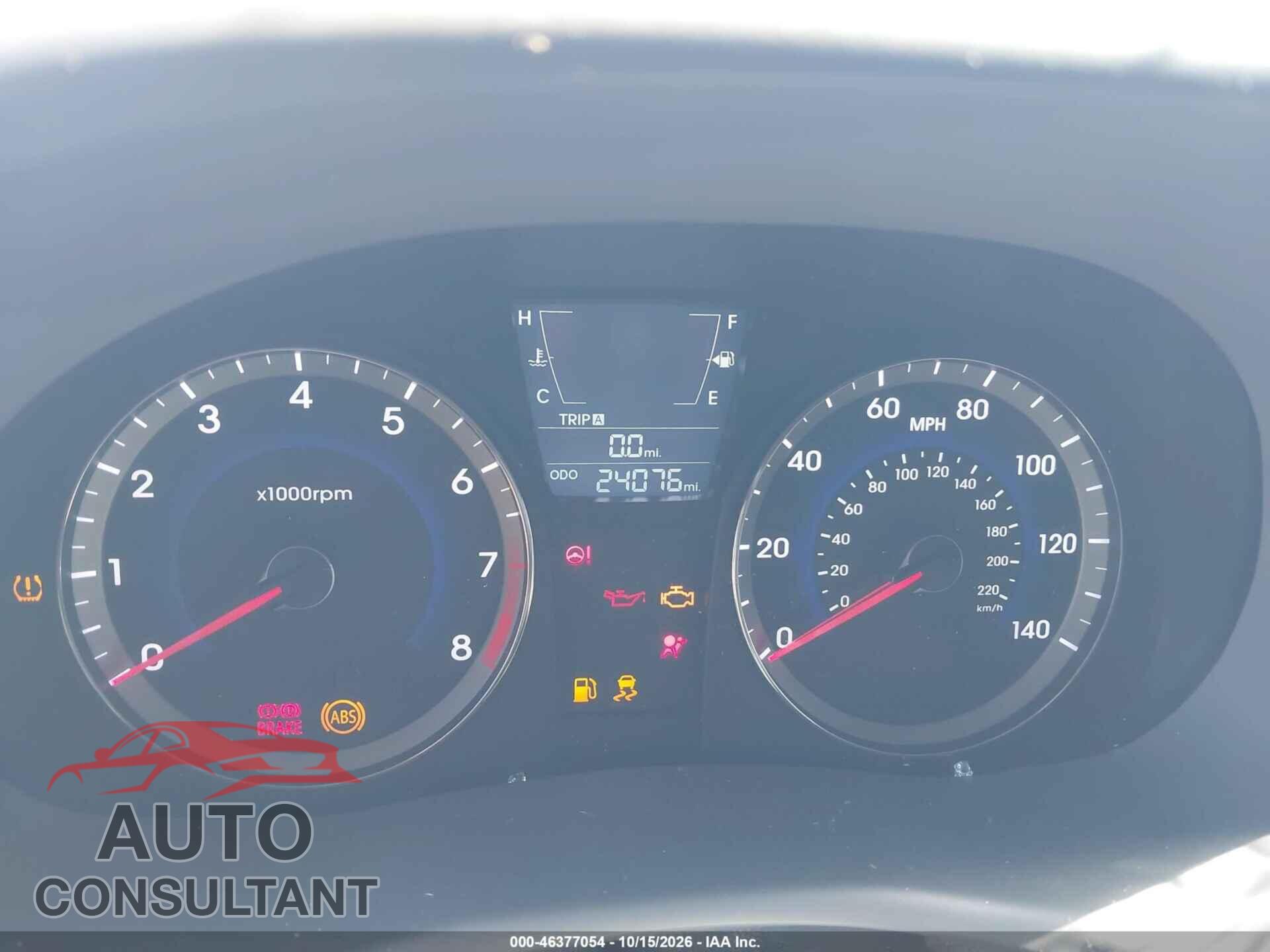 HYUNDAI ACCENT 2014 - KMHCT4AE4EU758098