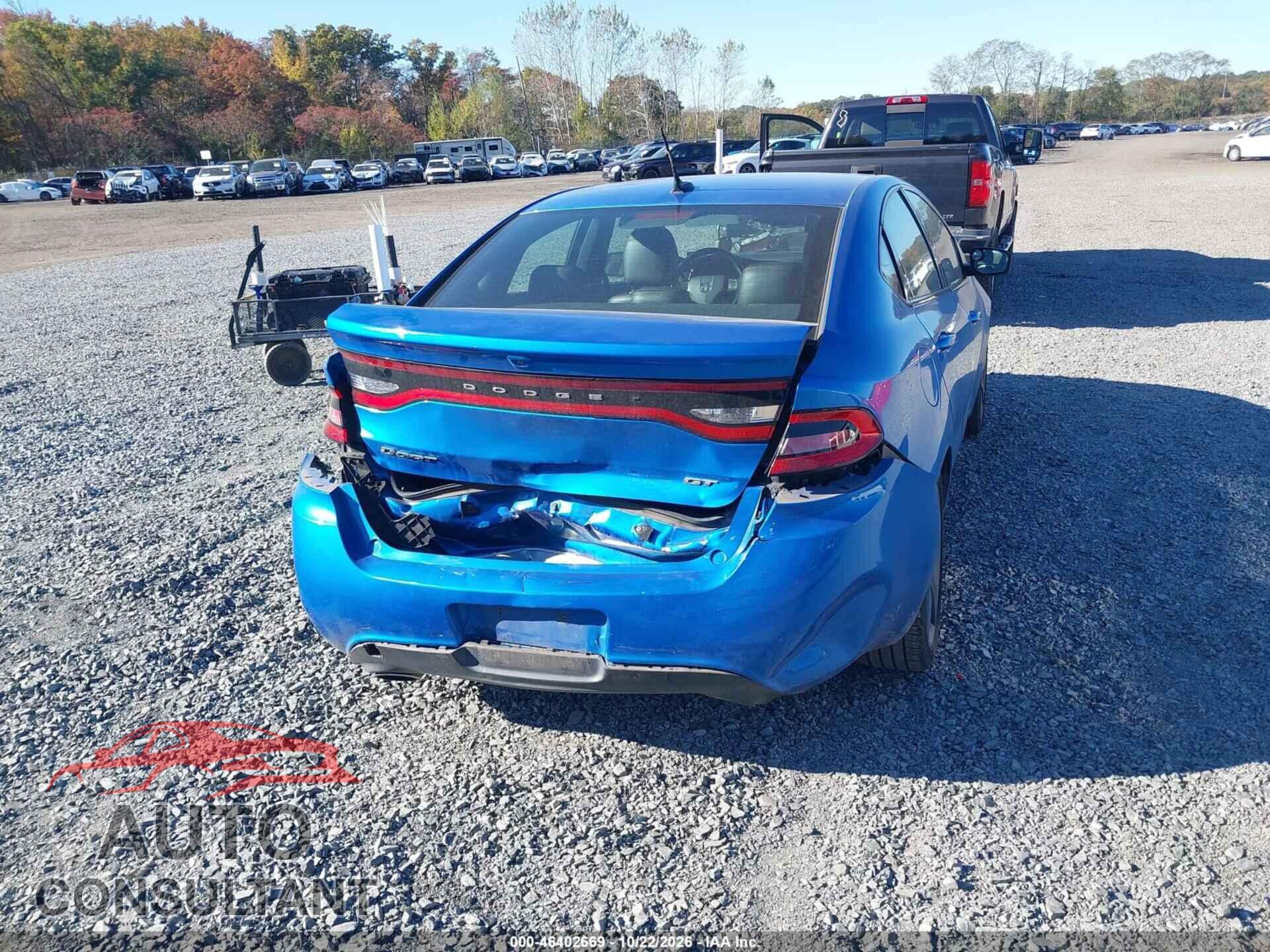 DODGE DART 2015 - 1C3CDFEB0FD421768