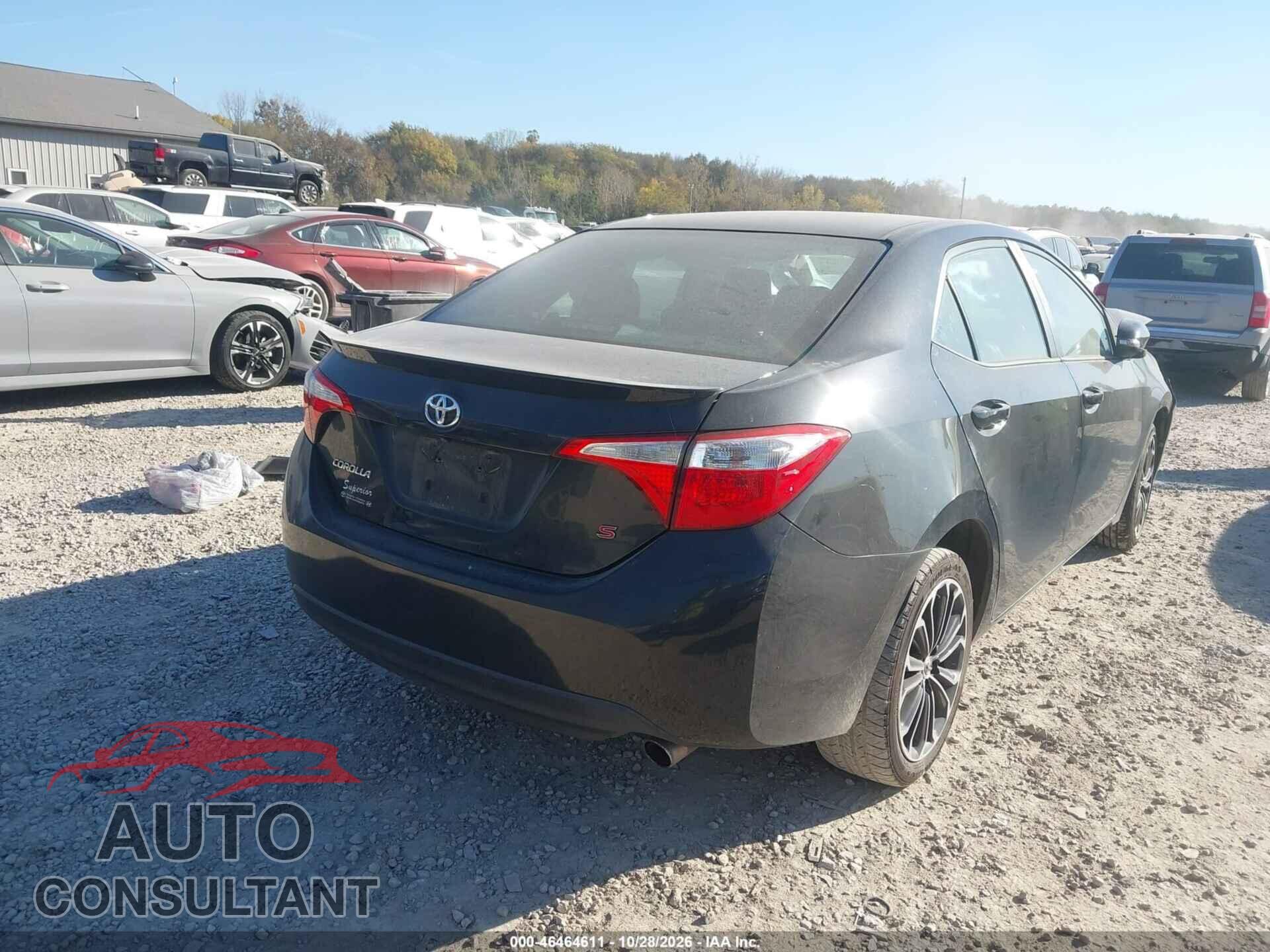 TOYOTA COROLLA 2015 - 2T1BURHE2FC468862