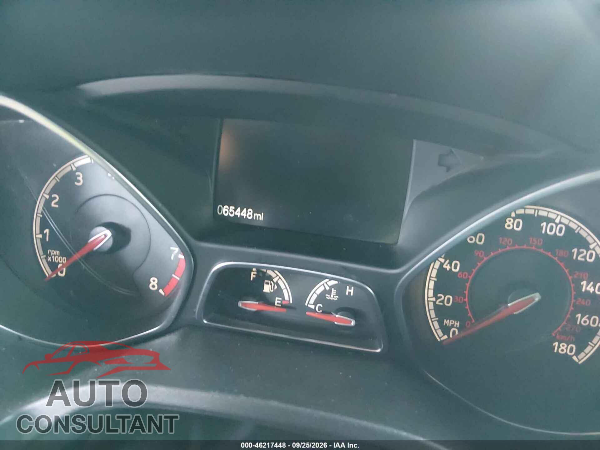FORD FOCUS ST 2018 - 1FADP3L93JL322842